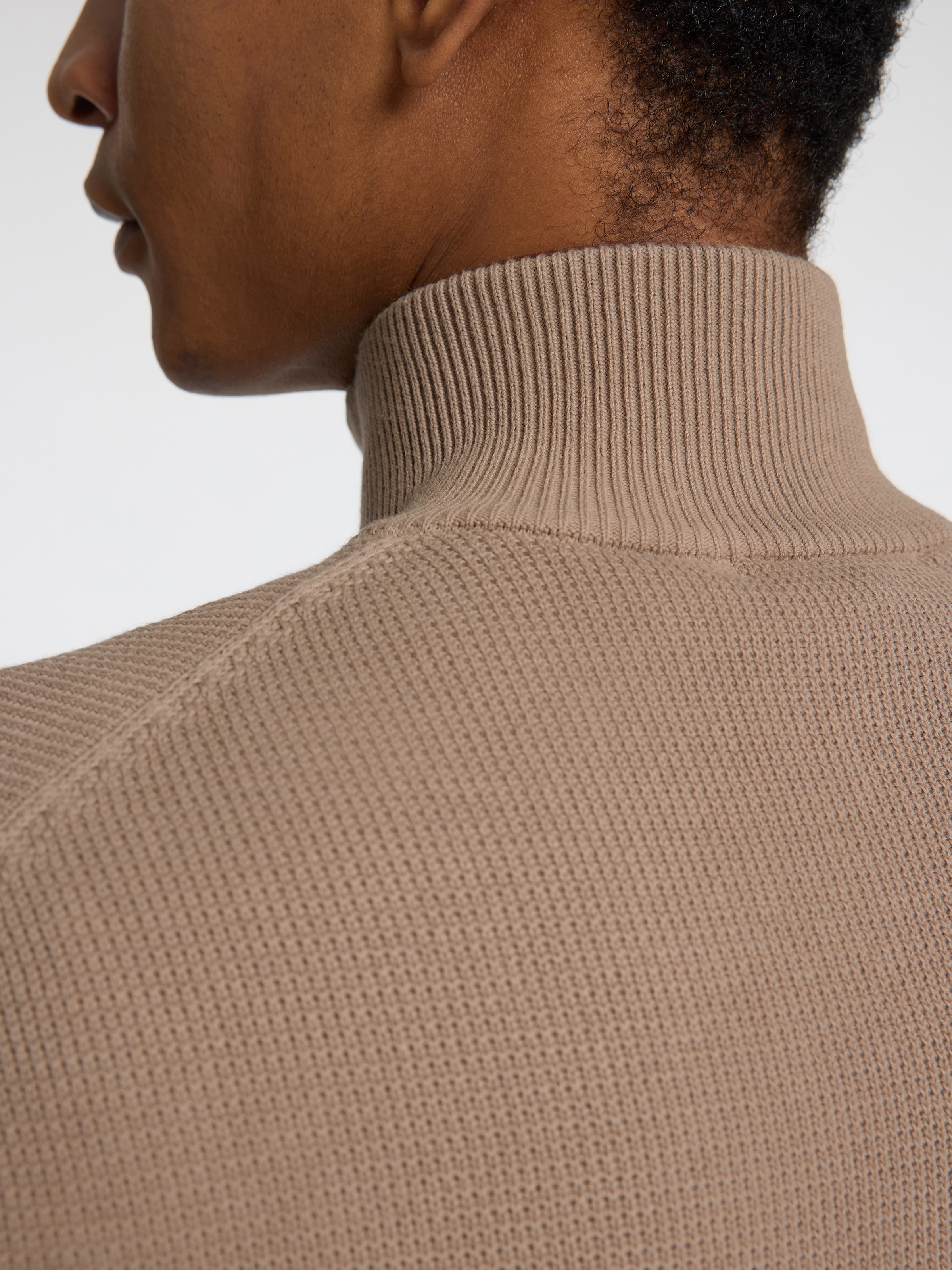 SELECTED HOMME Troyer »SLHDANE LS KNIT STRUCTURE HALF ZIP NOOS«