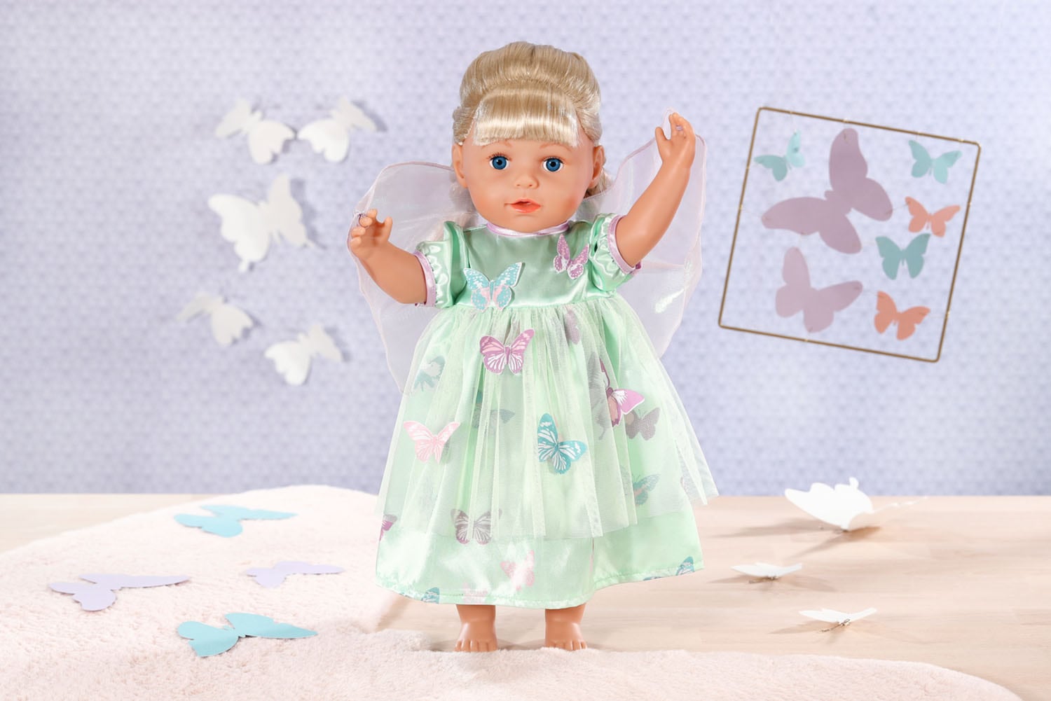 Zapf Creation® Puppenkleidung »Dolly Moda, Feenkleid mit Flügeln, 43 cm«