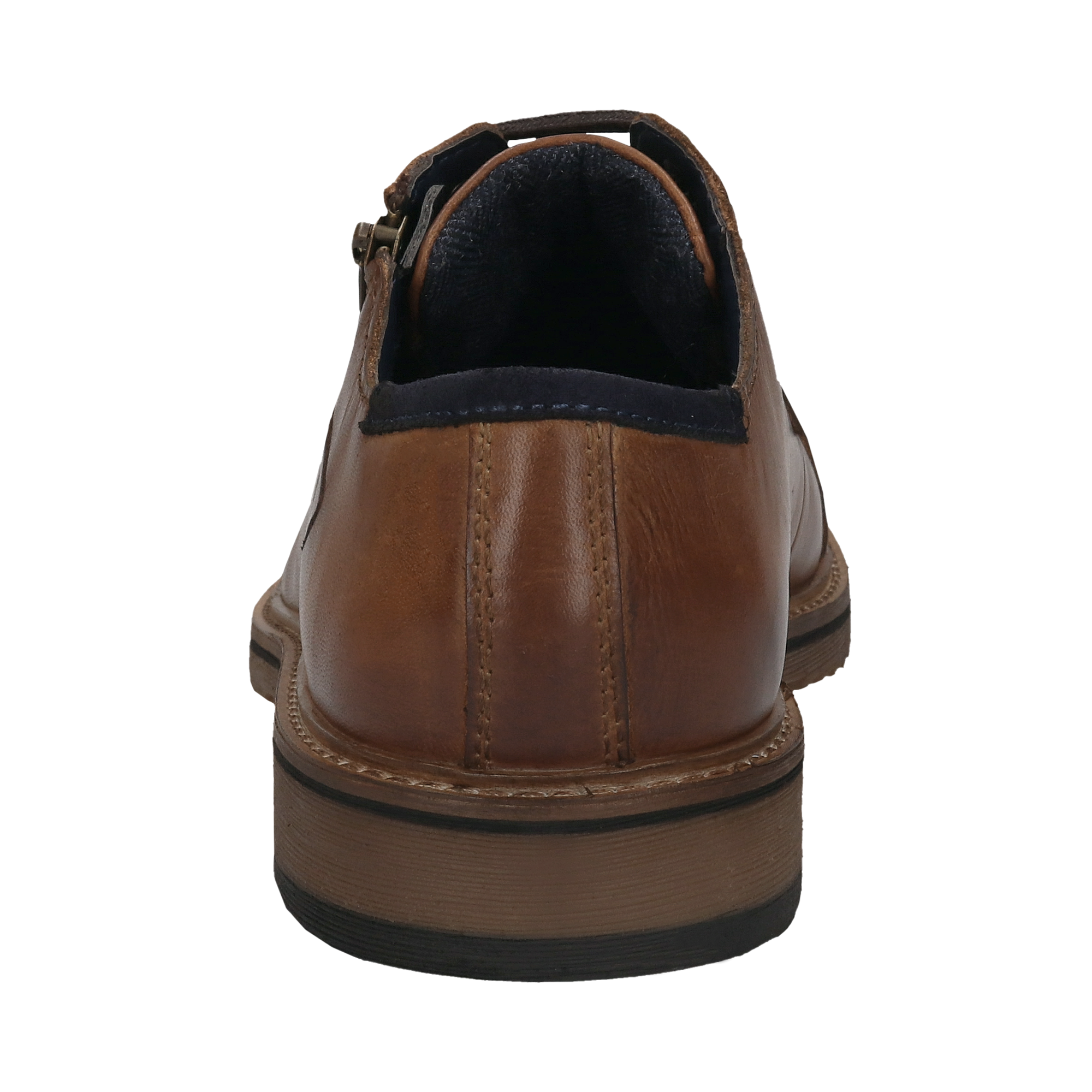 bugatti Schnürschuh  Halbschuh, Business Schuh mit seitlichem Reißverschluss