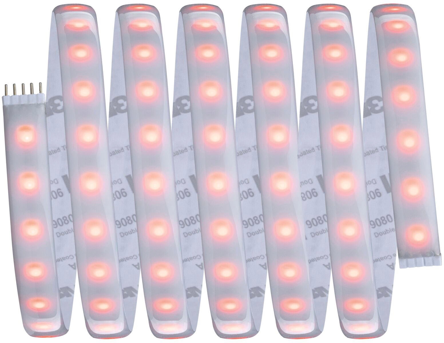 Paulmann LED-Streifen »MaxLED 1000 Stripe 2,5m RGBW IP44 Cover 3000K 28W 230/24V Silber«, 1 St.-flammig, RGBW