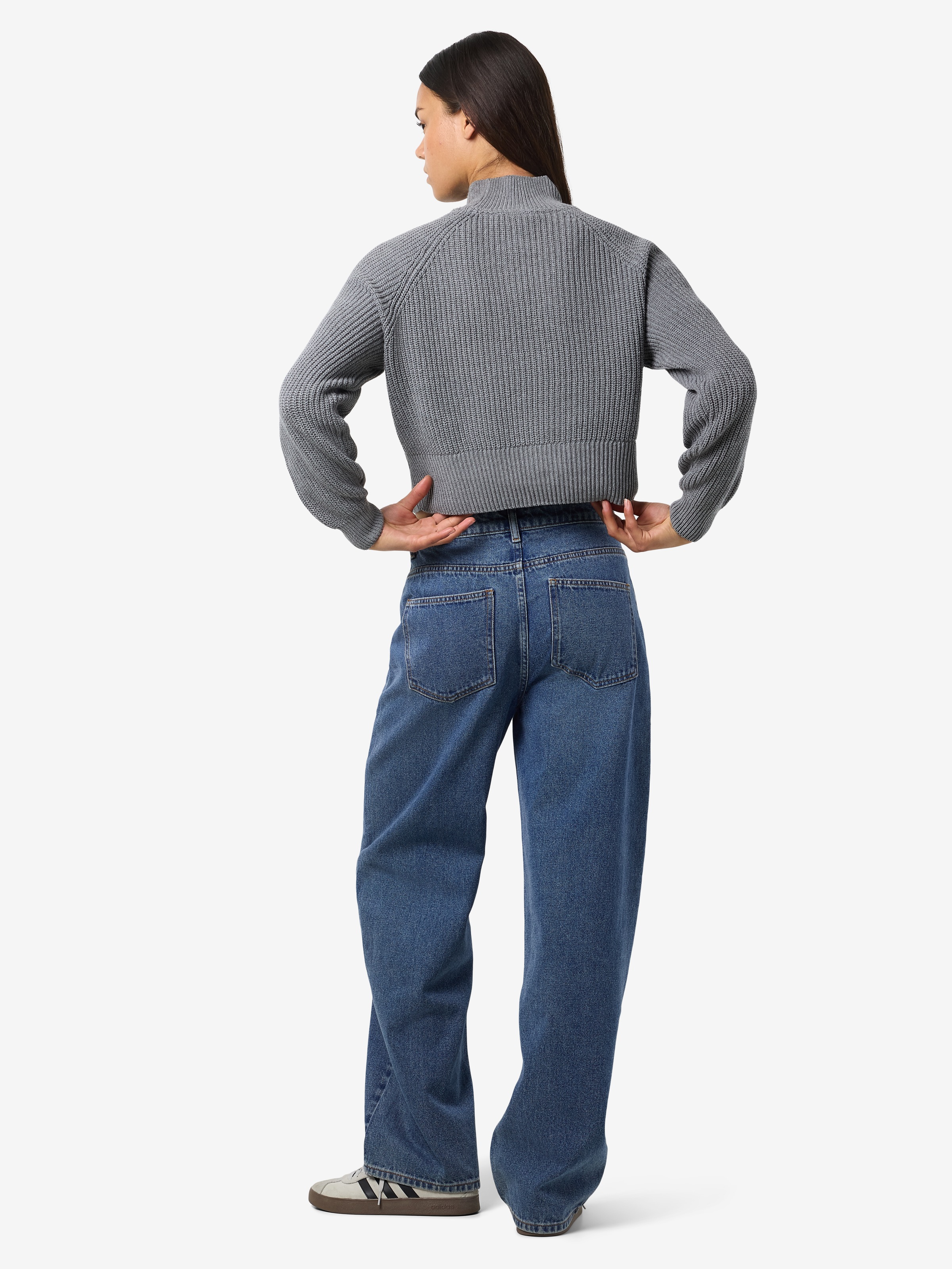 Noisy may Stehkragenpullover »NMDARA L/S HIGH NECK KNIT FWD NOOS«