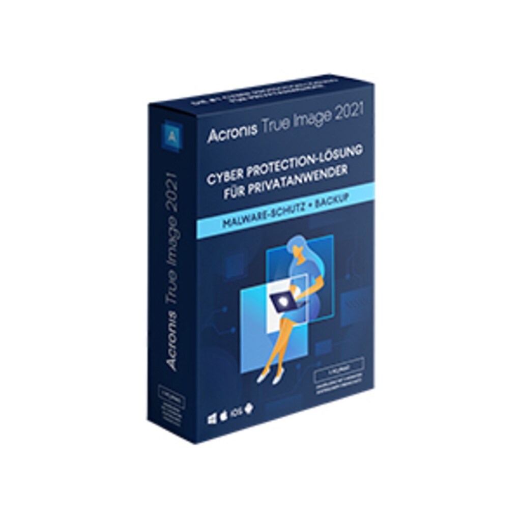 Acronis Virensoftware »Acronis True Image 2021, 1 User (deutsch) (PC/MAC), perpetual«