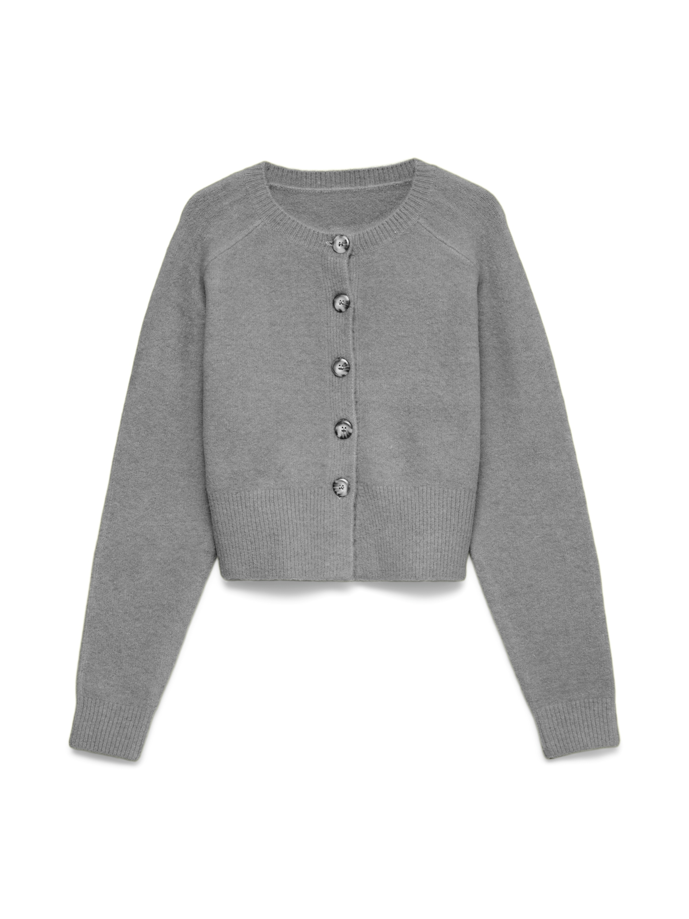 Vero Moda Strickjacke »VMSIF LS O-NECK CARDIGAN NOOS« Materialmix, regular fit
