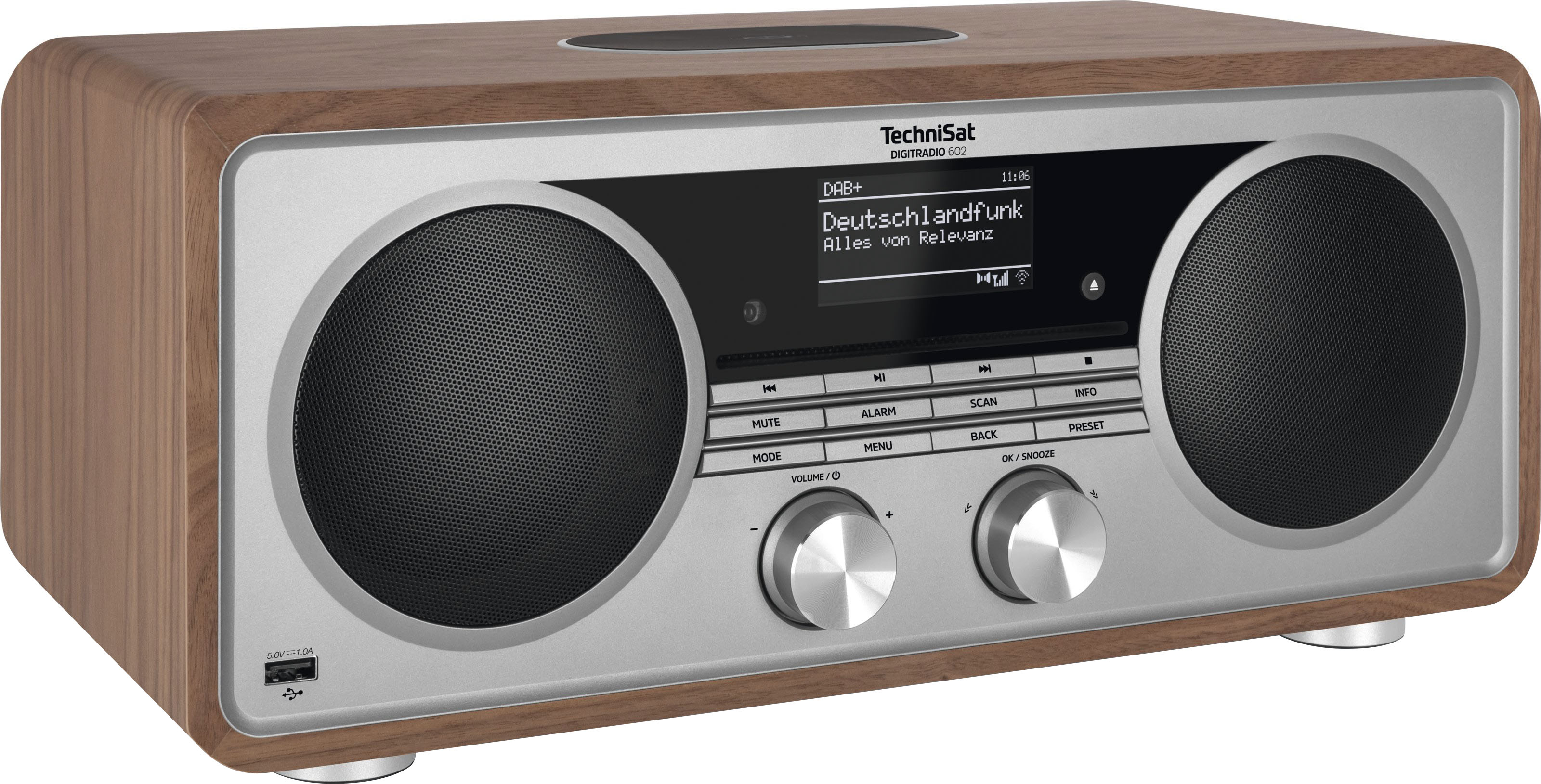Stereoanlage, XXL Garantie »DIGITRADIO (Bluetooth-WLAN ➥ (DAB Jahre W), mit 3 | 602«, TechniSat +)-UKW UNIVERSAL 70 RDS CD-Player Internet-Radio Digitalradio