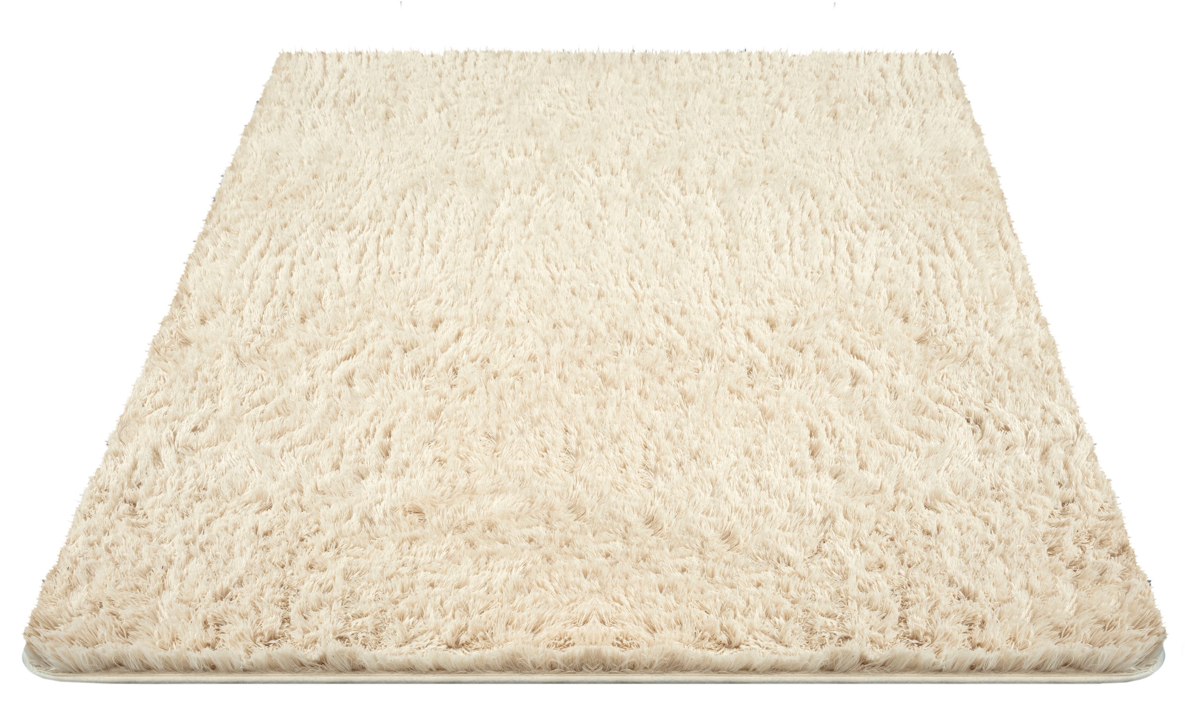 merinos Teppich »Fluffy Shaggy« rechteckig 35 mm Höhe Flauschiger Hochflor Teppich, Wohnzimmer, Anti-Rutsch Unterseite