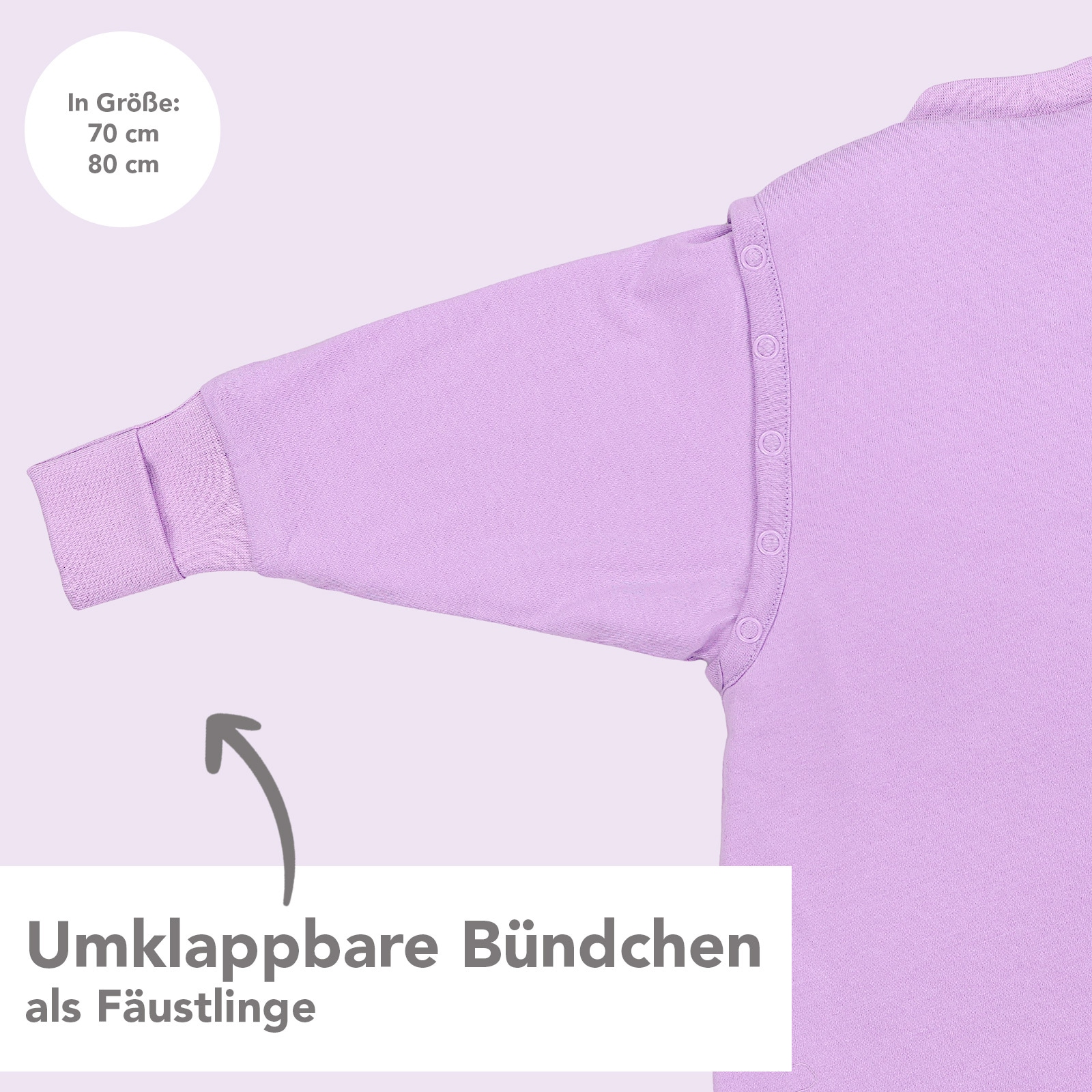 Schlummersack Babyschlafsack »Schlafsack ohne Füßen 2.5 Tog«