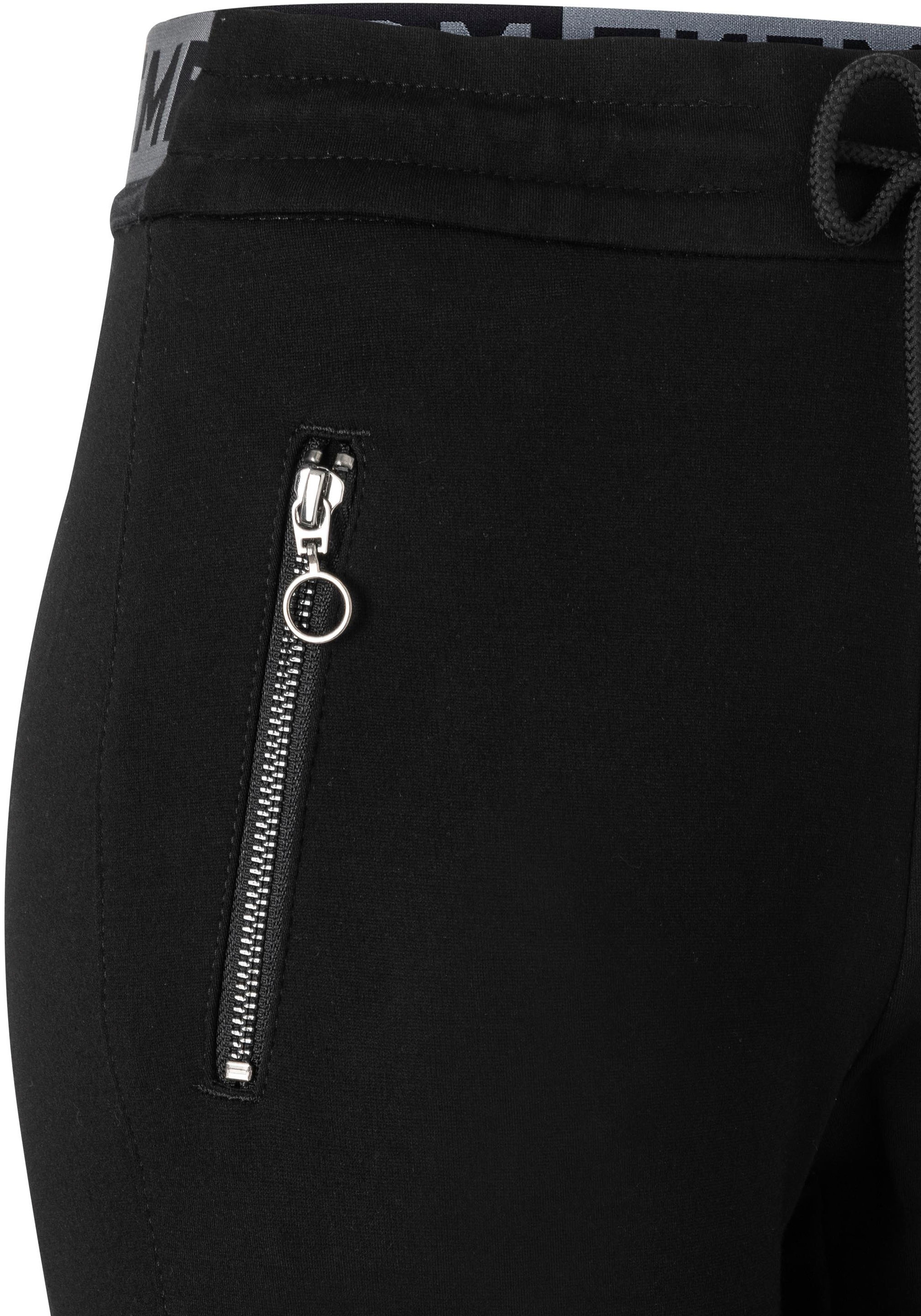 MAC ♕ »easy dezenten mit bei Reißerschluss-Taschen Jerseyhose smart«,