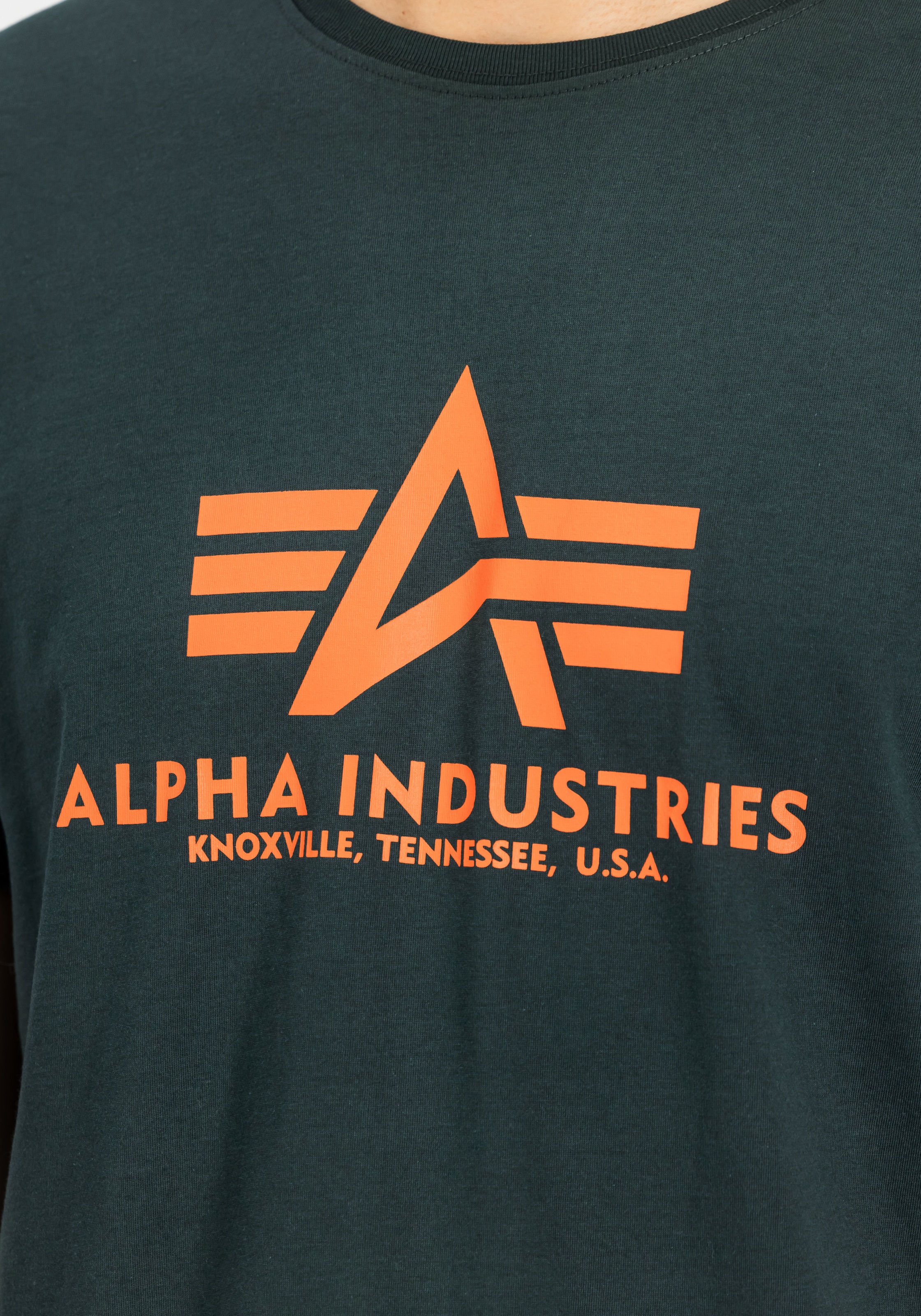 Alpha Industries T-Shirt »Basic T-Shirt« Baumwolle, regular fit