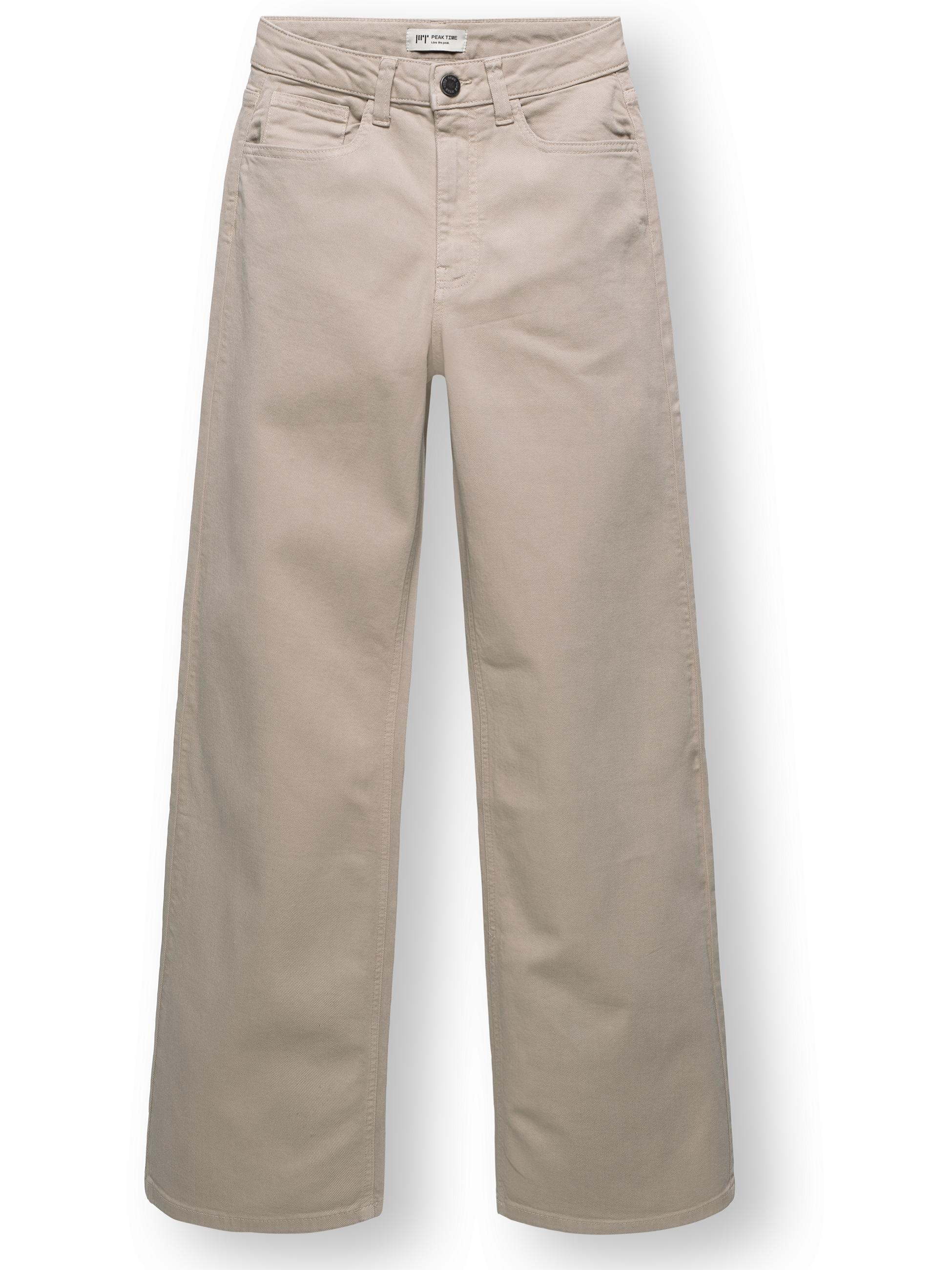 PEAK TIME Chinohose »Chinohose Cyrele«  Lange Wide-Leg-Hose mit Bio-Baumwolle