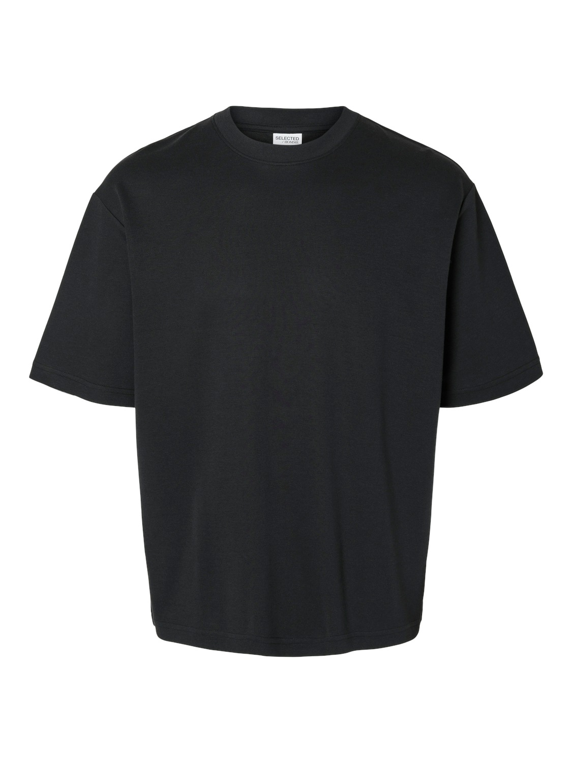 SELECTED HOMME Rundhalsshirt »SLHLOOSEOSCAR SS O-NECK TEE NOOS«