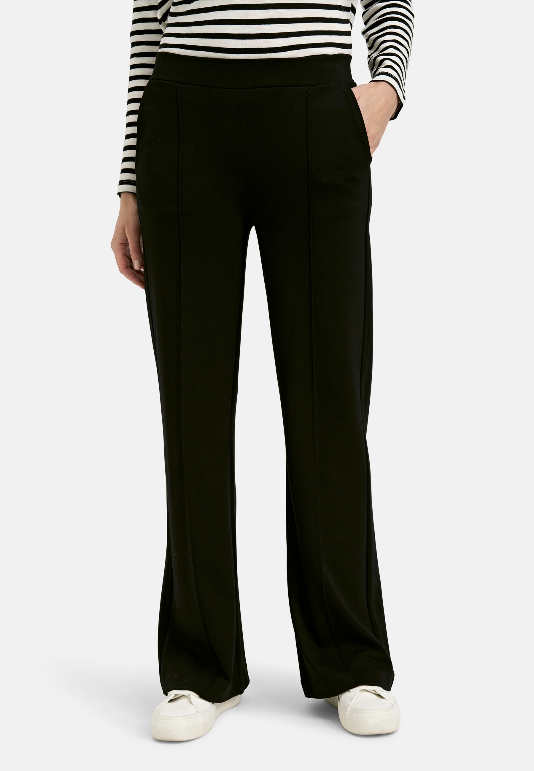 Smith & Soul Stoffhose  mit abgesteppten Bügelfalten