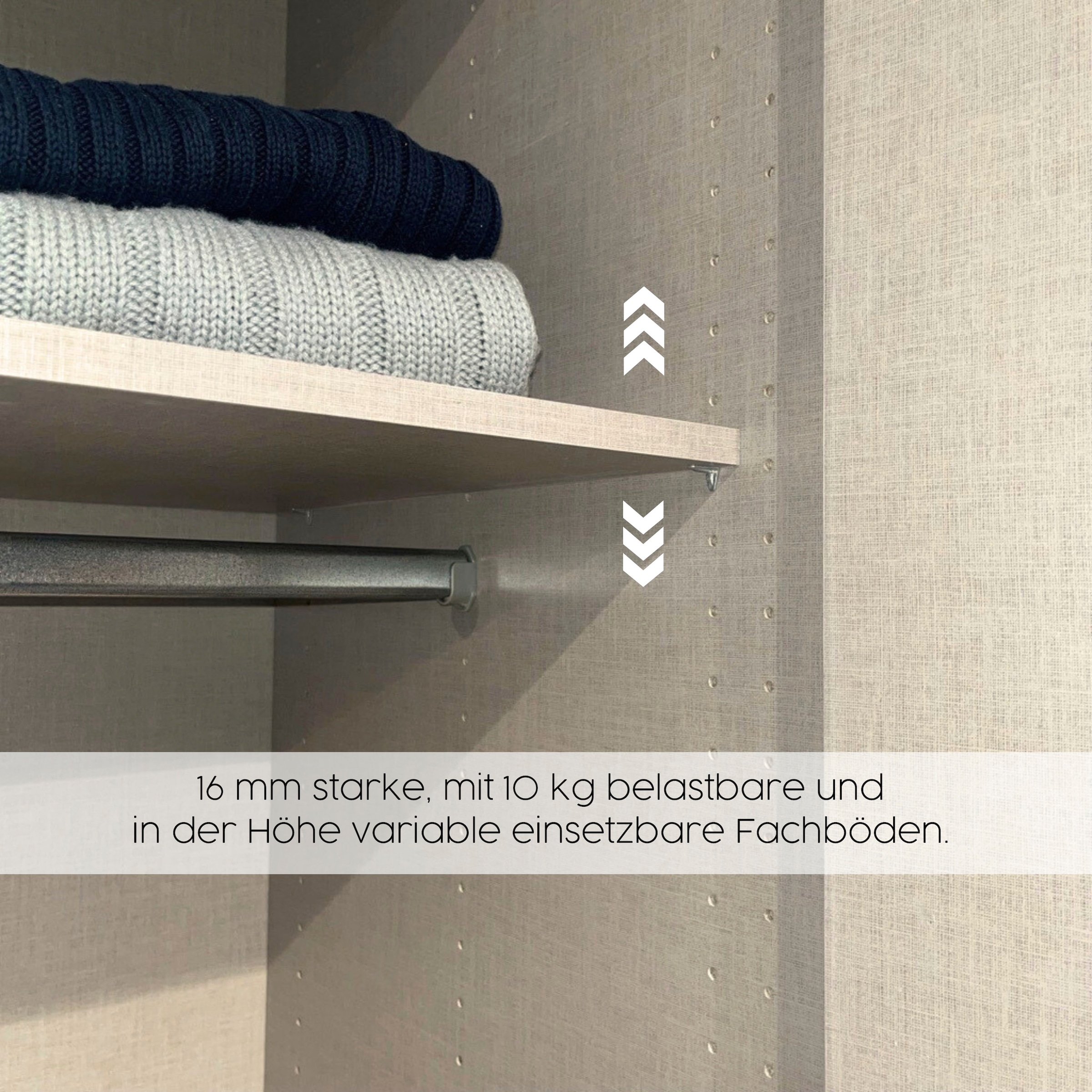 rauch Kleiderschrank »Sinsheim« mit 4 breiten Schubkästen