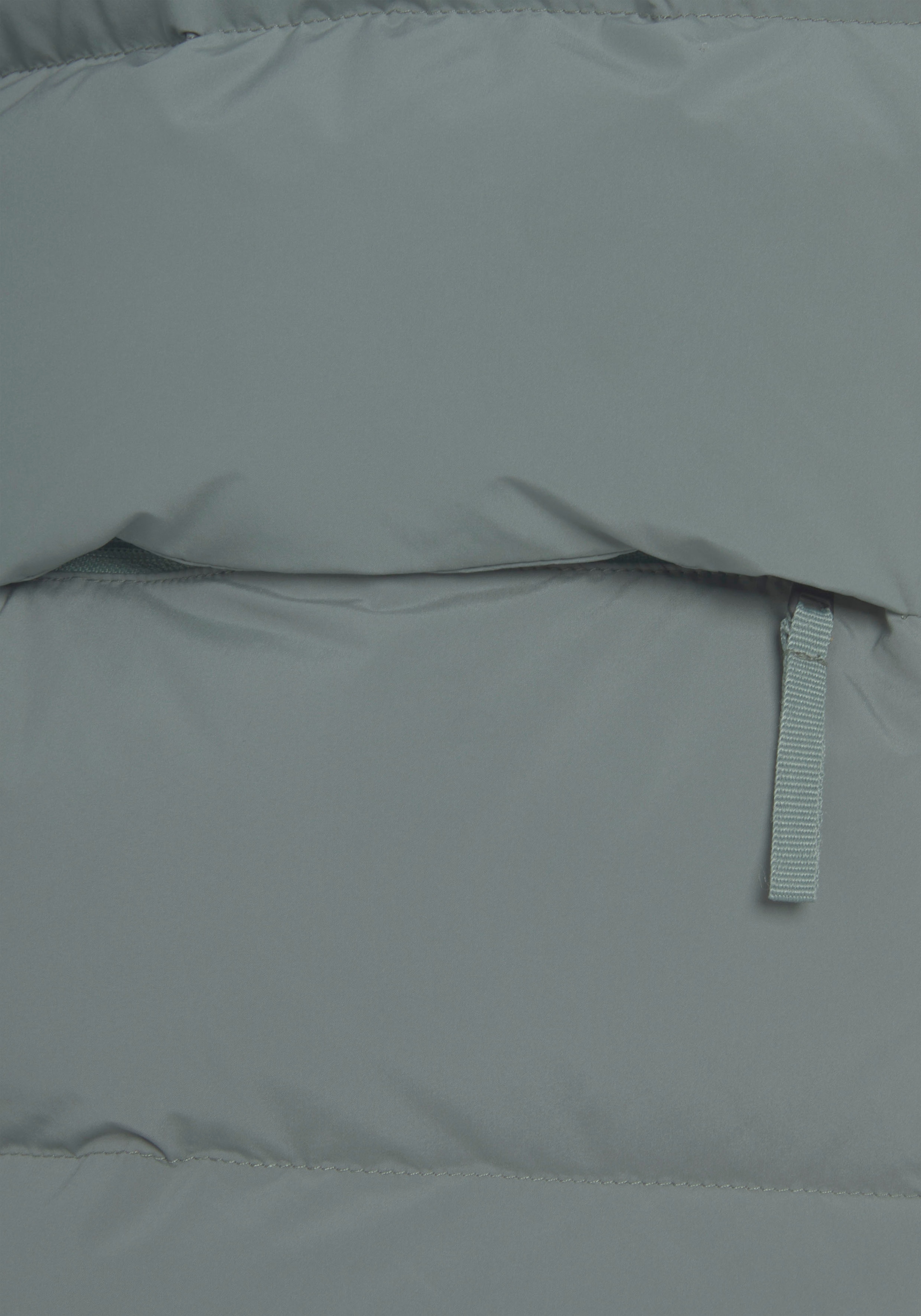 Elbsand Steppjacke ohne Kapuze mit großem seitlichen Logo-Print