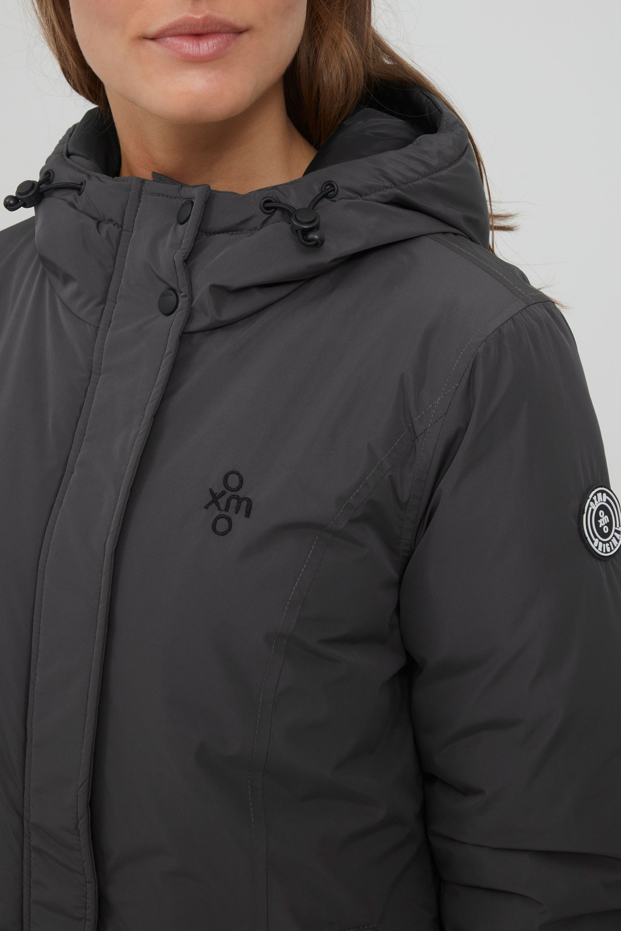 OXMO Winterjacke »Winterjacke OXJytte«, mit Kapuze
