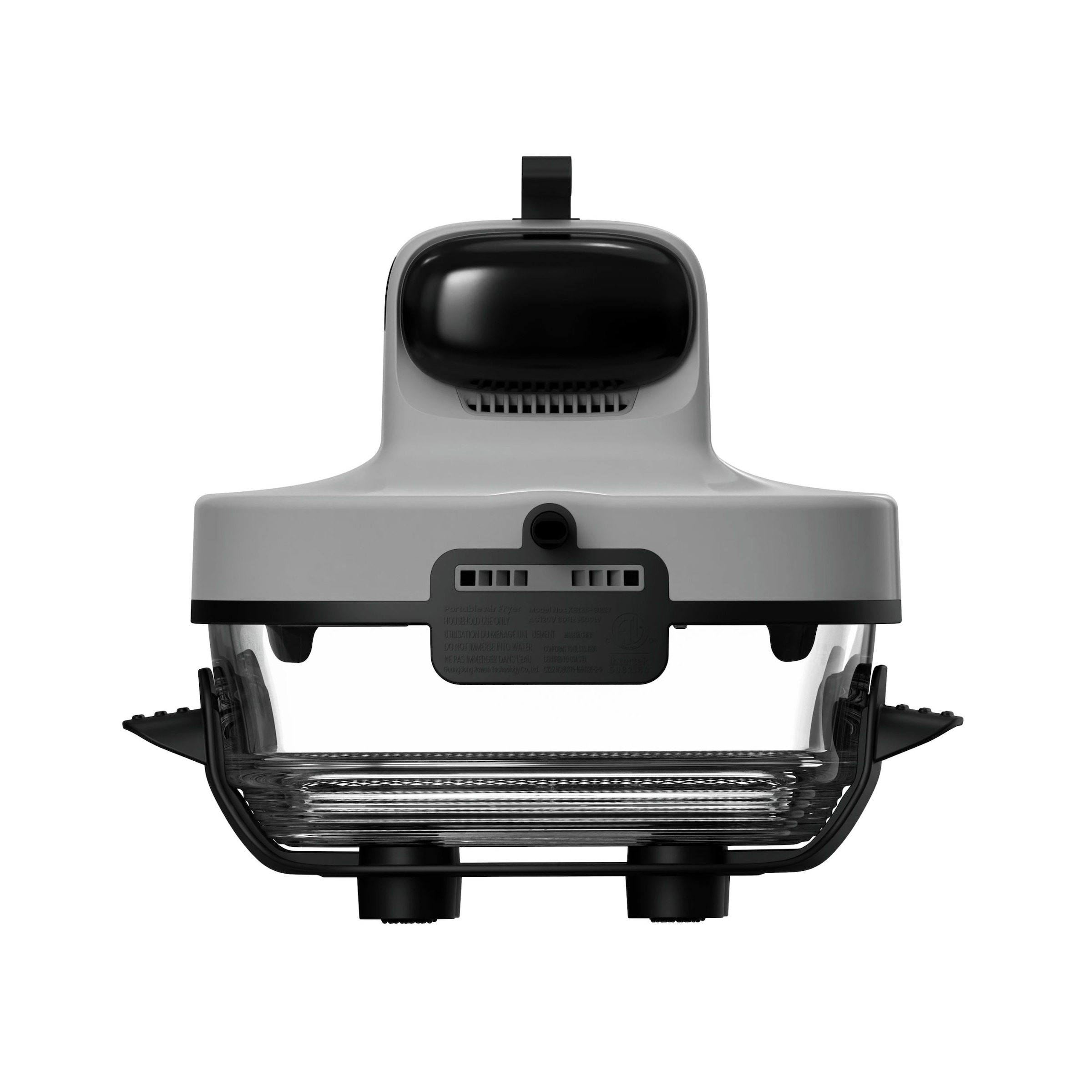 Dreame Heißluftfritteuse »Tasti PT60« 1500 W 2 Glasbehälter, 1500 Watt, Fritierplatte