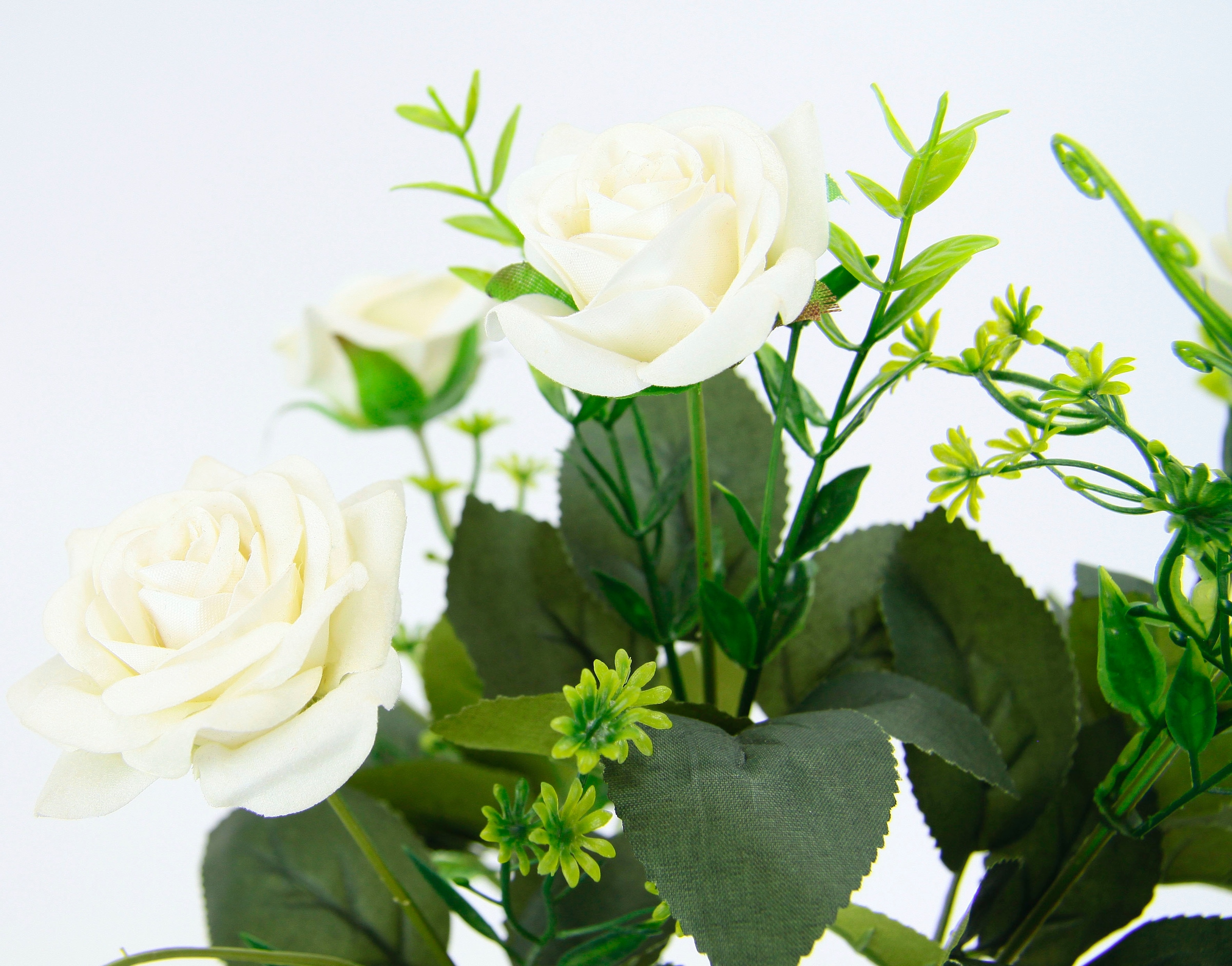 I.GE.A. Kunstblumenstrauß »Wildrosen« Kunstblumenstrauß