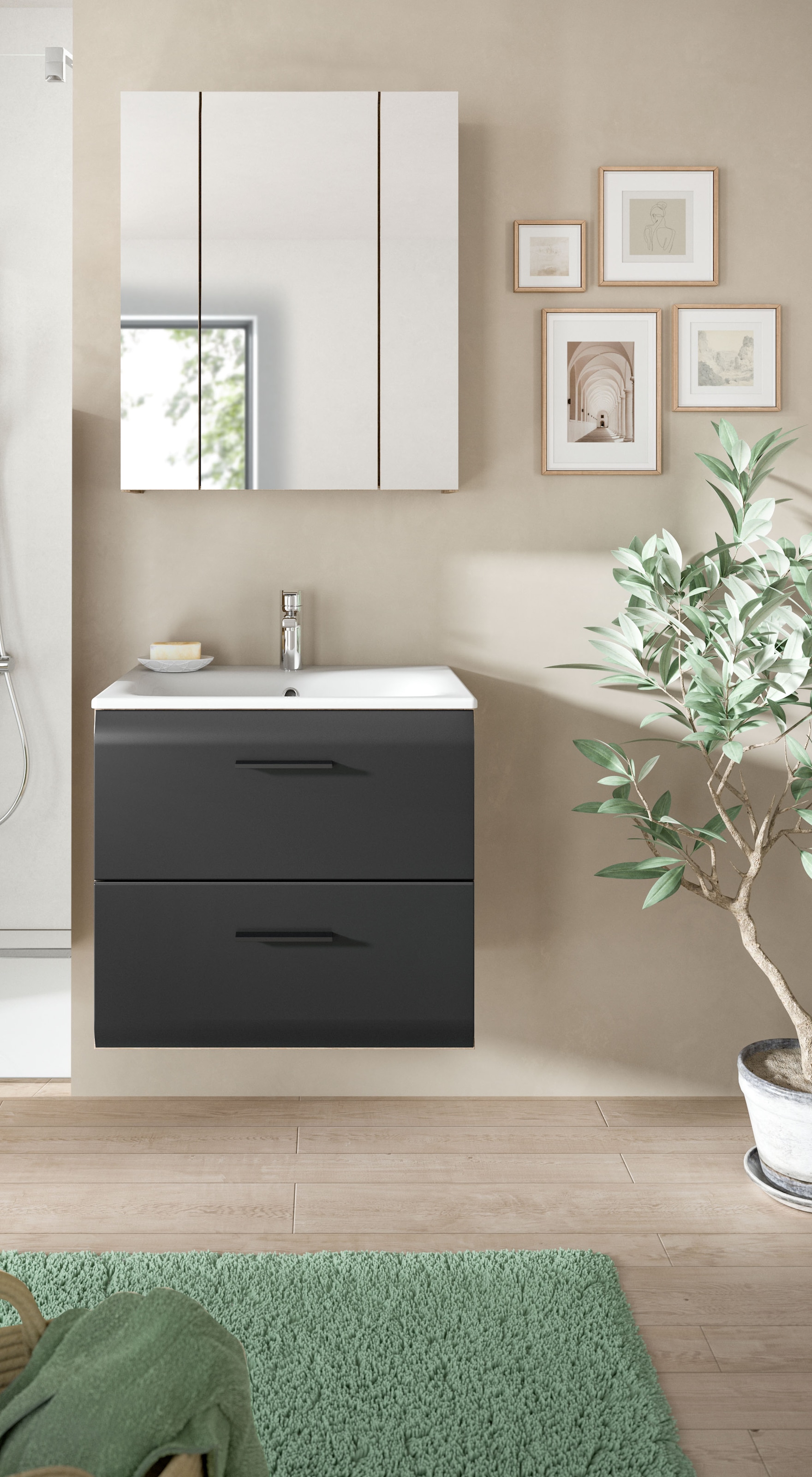 INOSIGN Badezimmer-Set Set, 3 Stk. tlg.