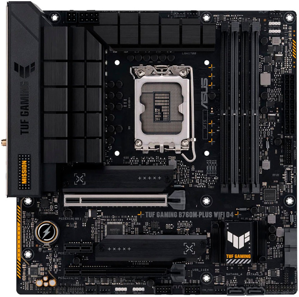 Asus Mainboard »TUF GAMING B760M-PLUS WIFI D4«