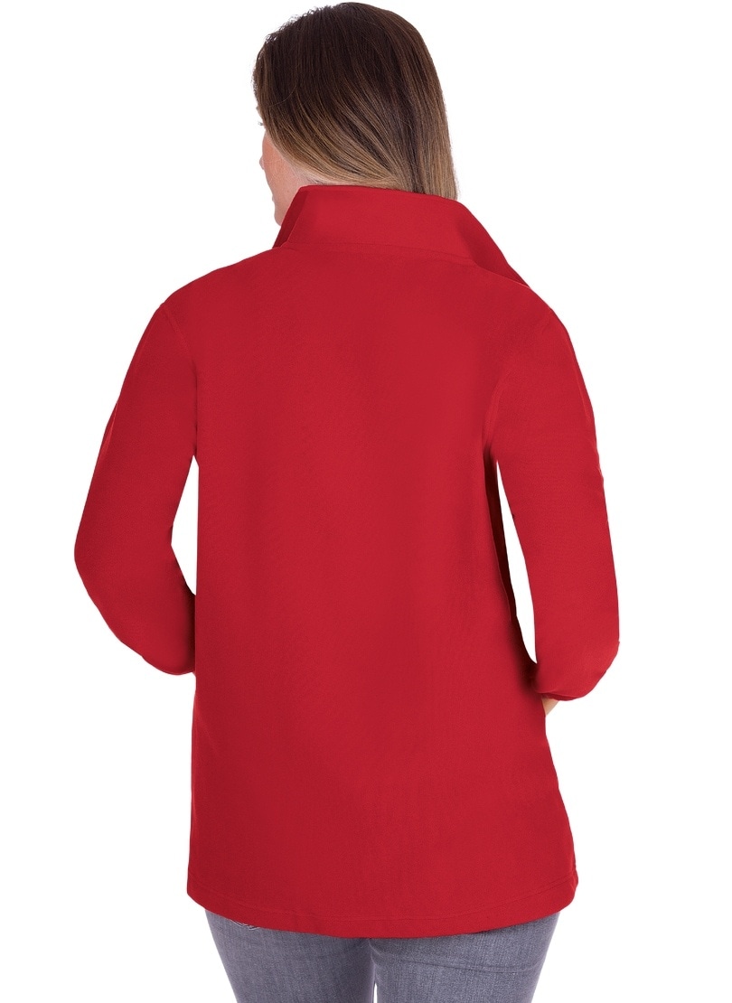 Trigema Fleecejacke »TRIGEMA Fleecejacke«, (1 St.)