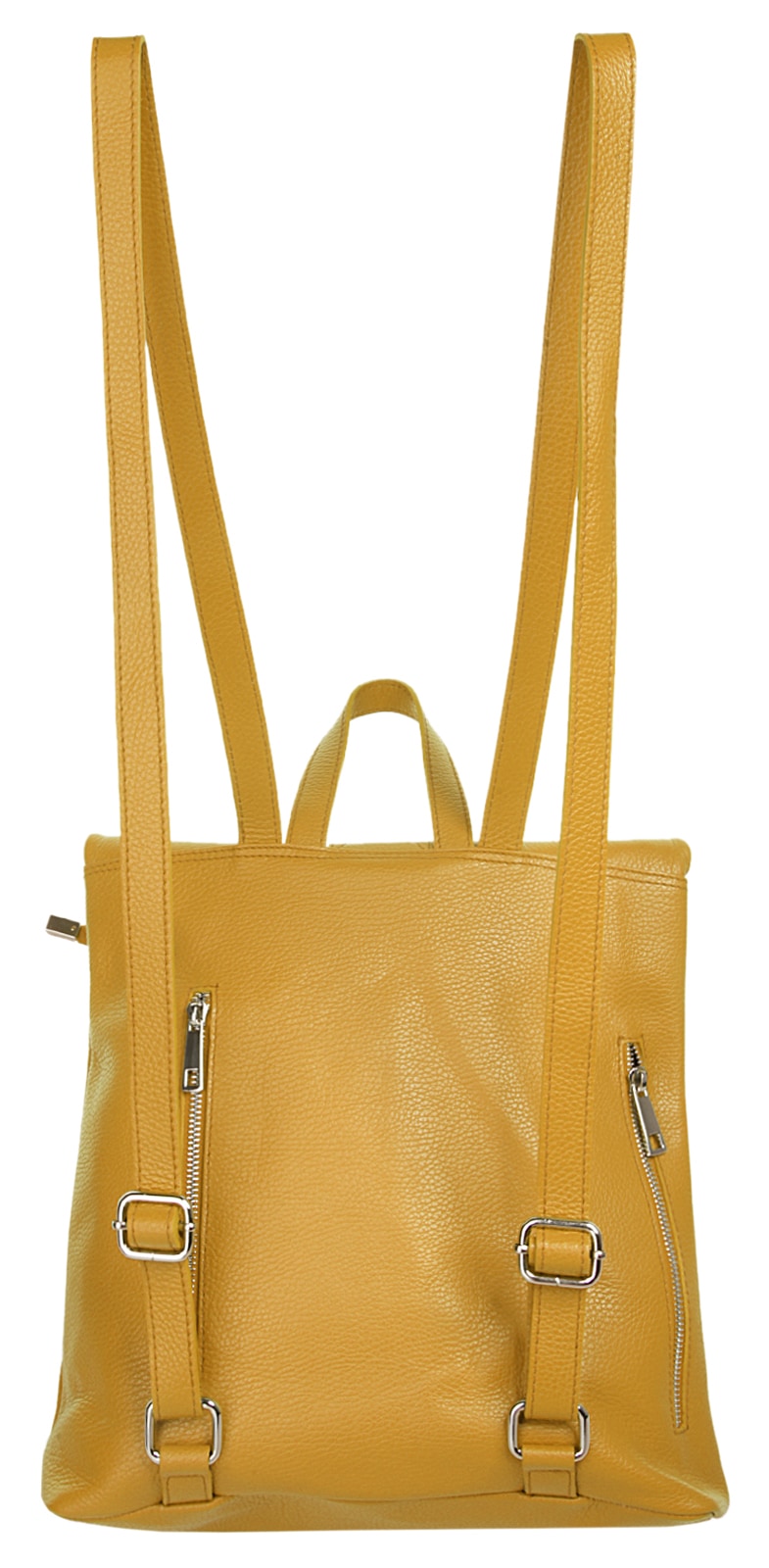 Cluty Cityrucksack, echt Leder, Made in Italy