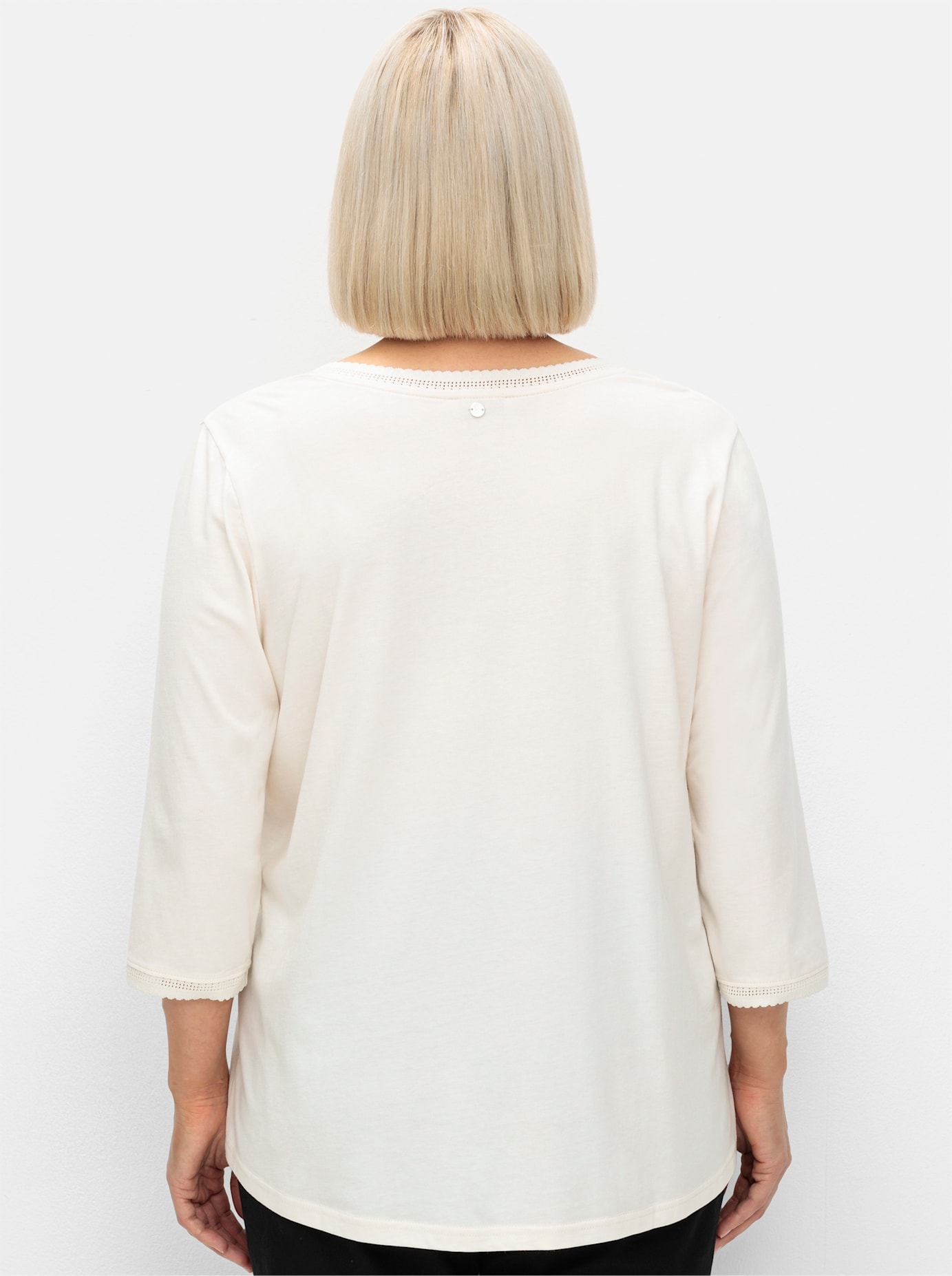 Sheego 3/4-Arm-Shirt »3/4-Arm-Shirt« 1 tlg. tlg.