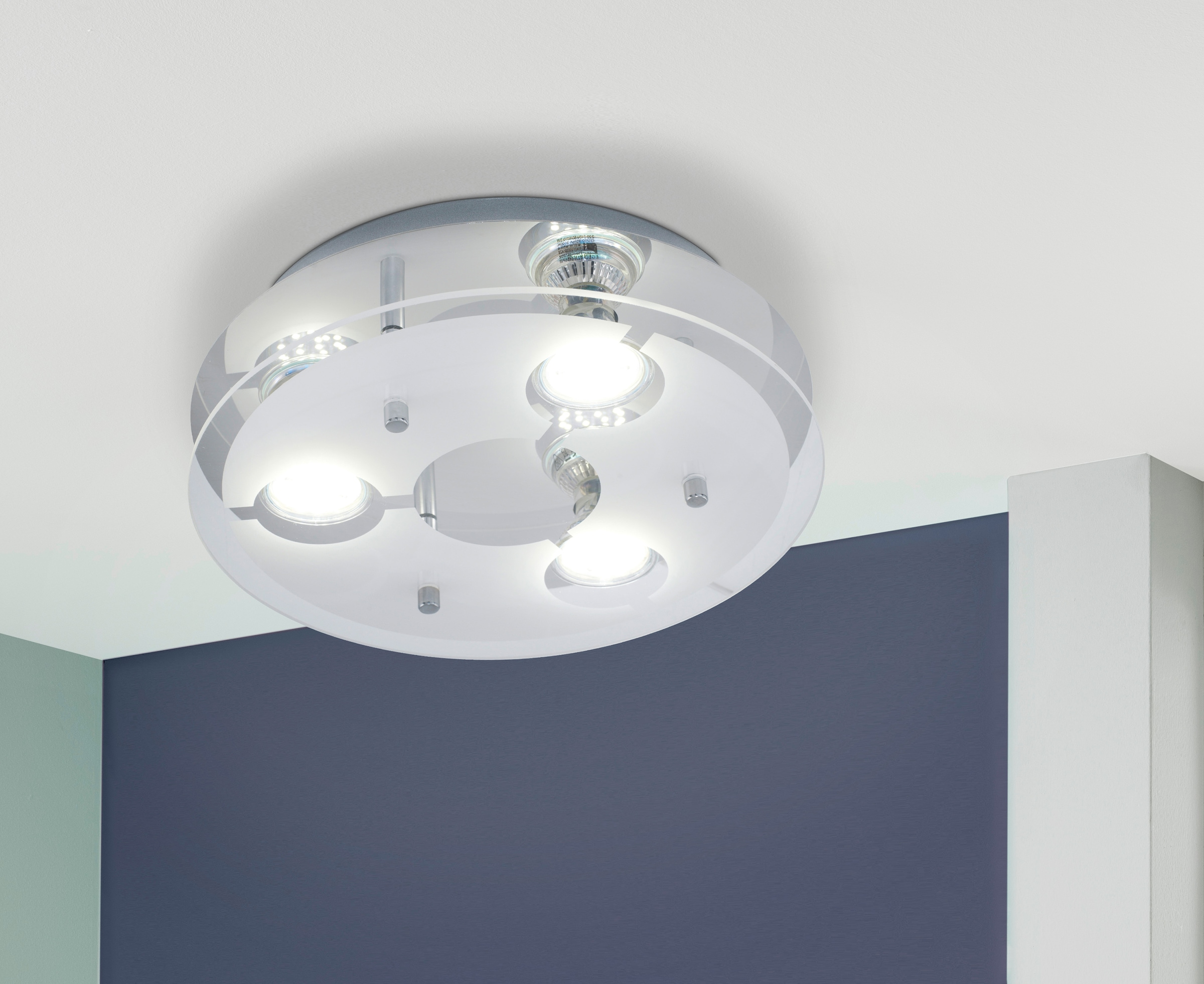 3 Deckenleuchte LED Deckenlampe »CABI«, Jahren EGLO Garantie kaufen | flammig-flammig, mit 3 XXL LED online