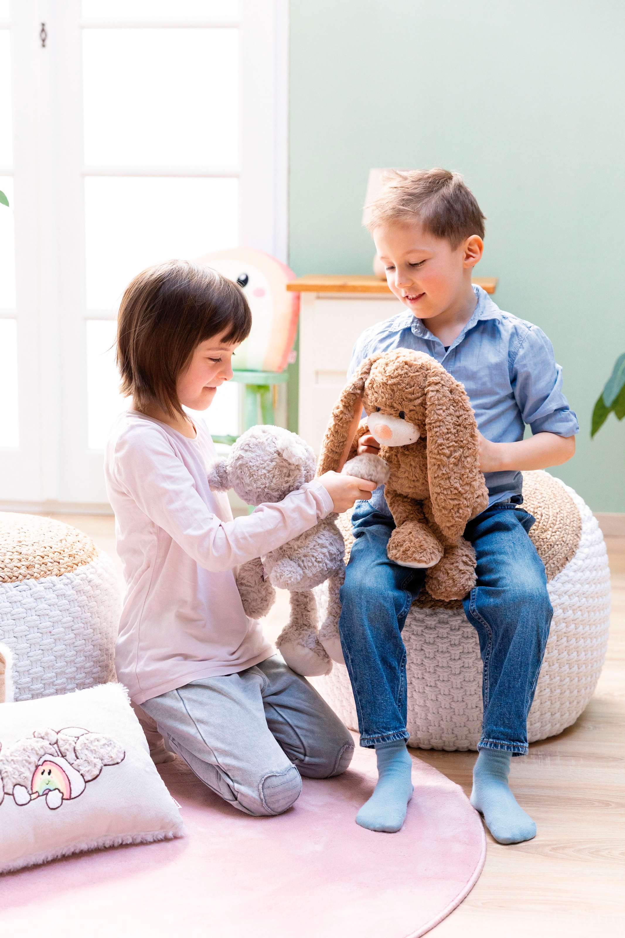 Nici Kuscheltier »Hase Lopino, 35 cm schlenkernd«