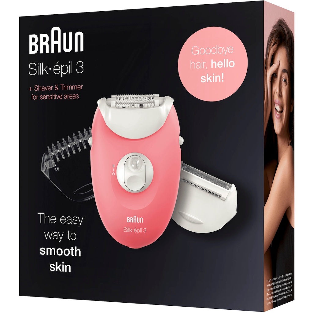 Braun Epilierer »Silk-épil 3 SE 3-440«