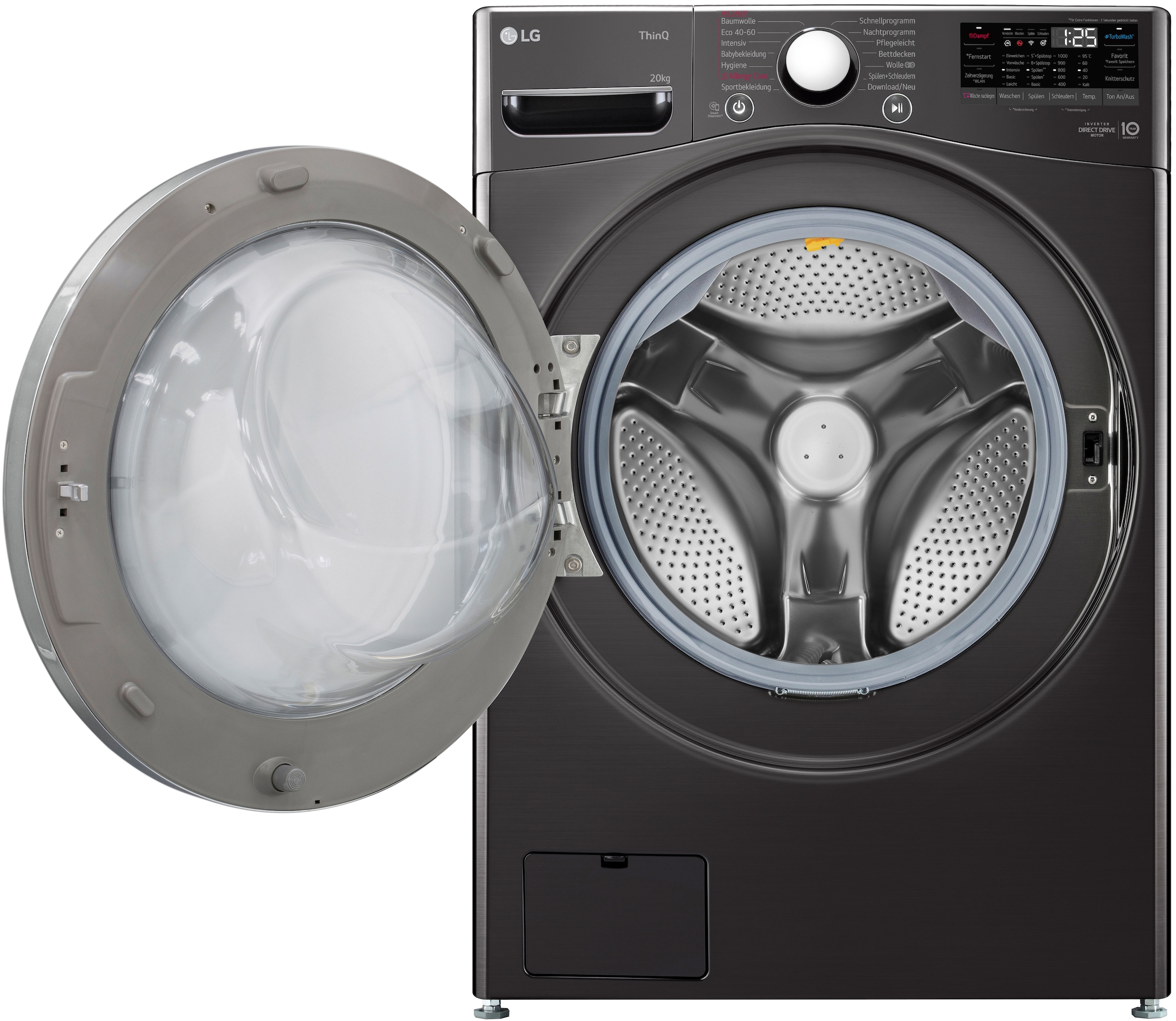 LG Waschmaschine Big Capacity »F0WVT202B«, 20 kg, 1000 U/min