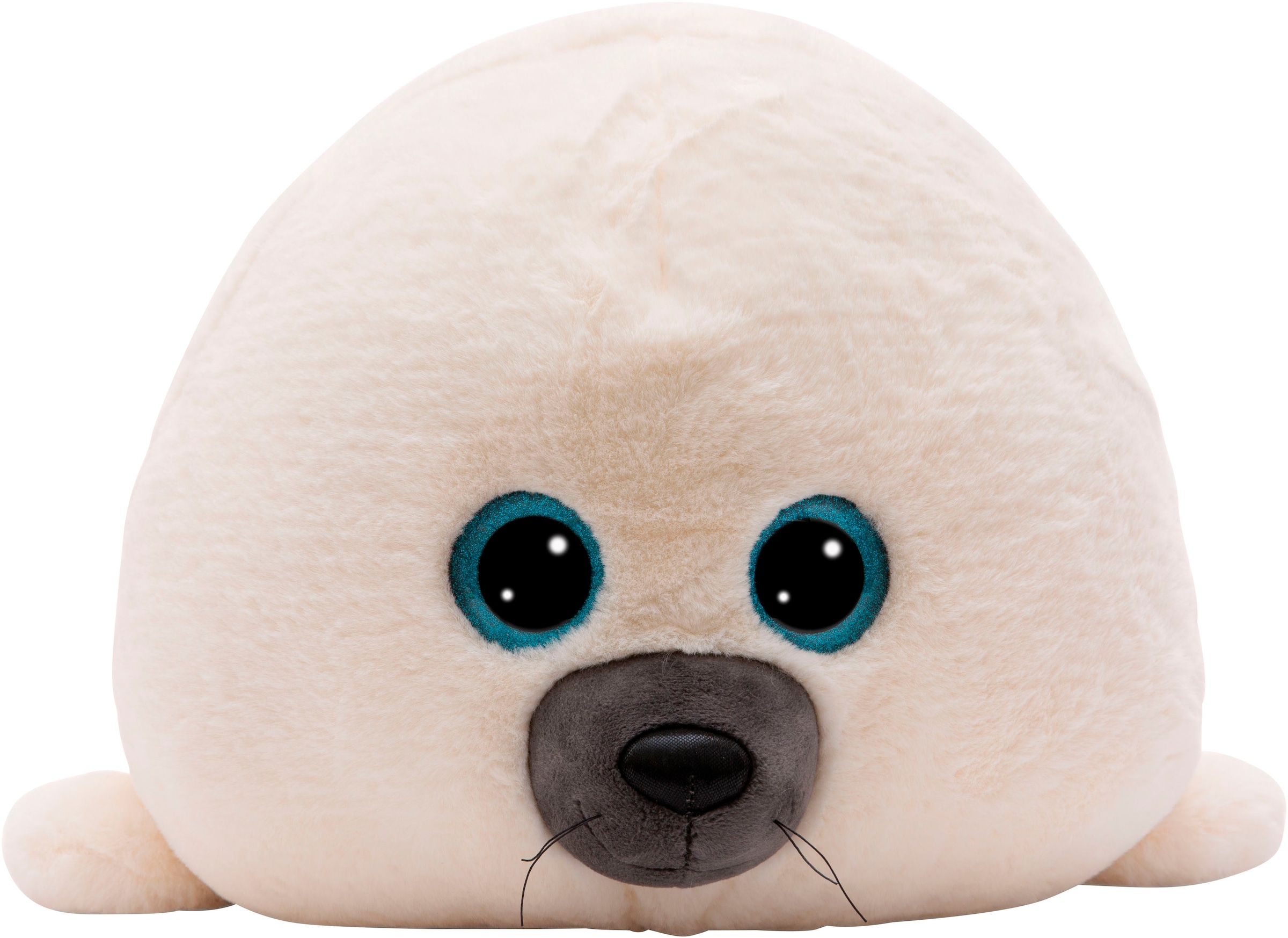 Nici Kuscheltier »Glubschis, Robbe Boubelle, 45 cm«, liegend