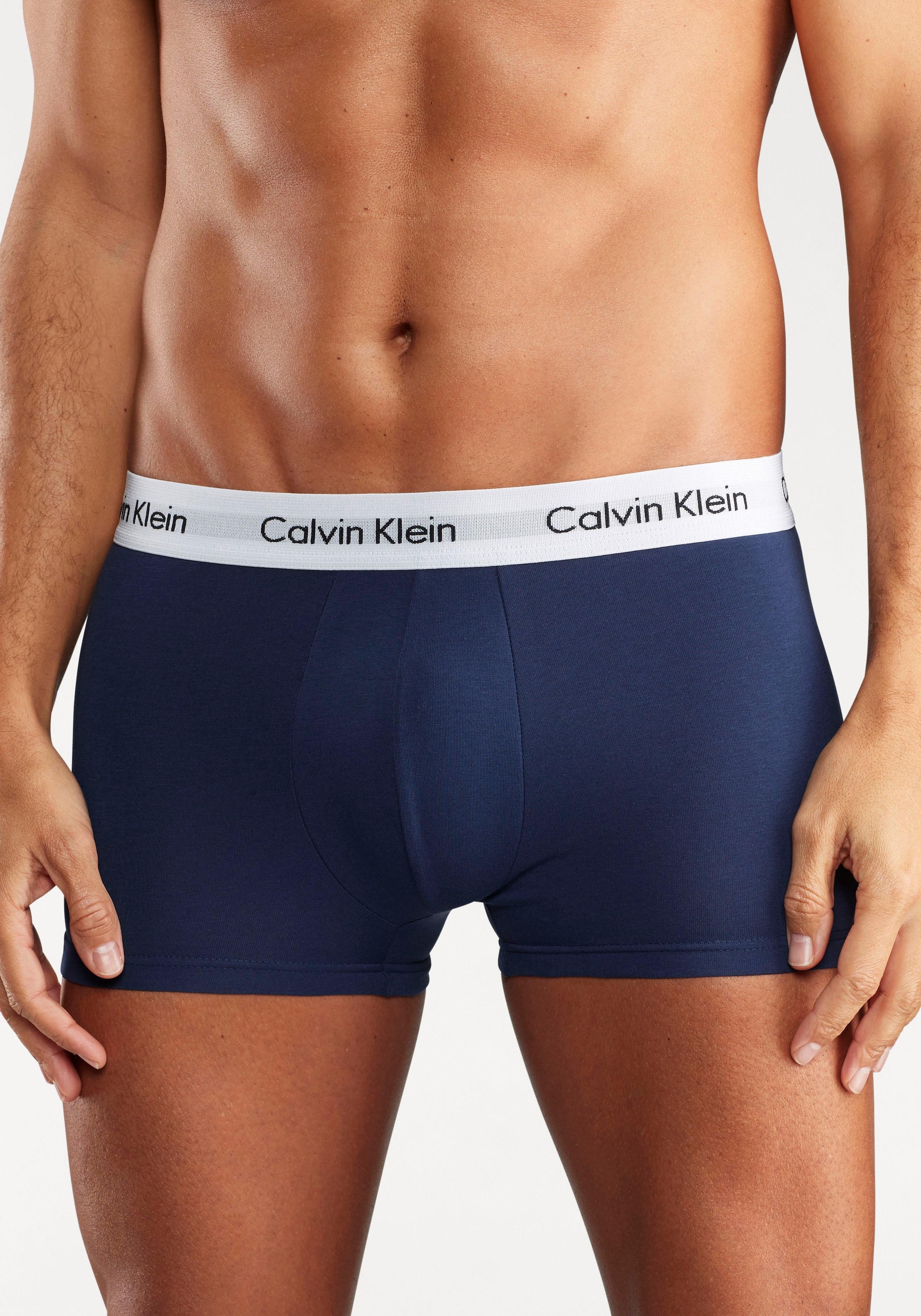 Calvin Klein Underwear Hipster, (3 St.), mit weißem Webbund