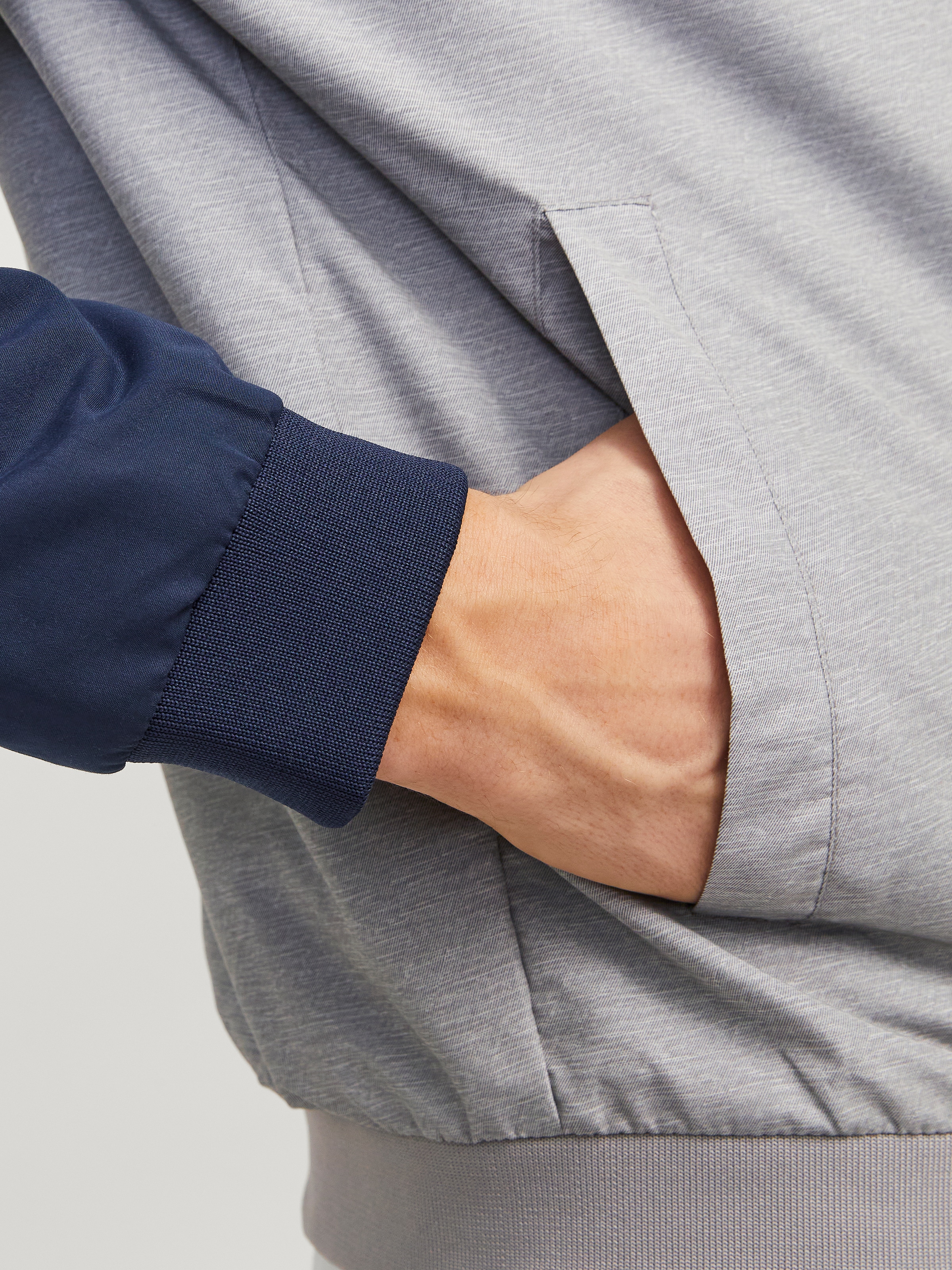 Jack & Jones Blouson »JJERUSH mit Kapuze« mit Kapuze Kunstfaser, regular fit