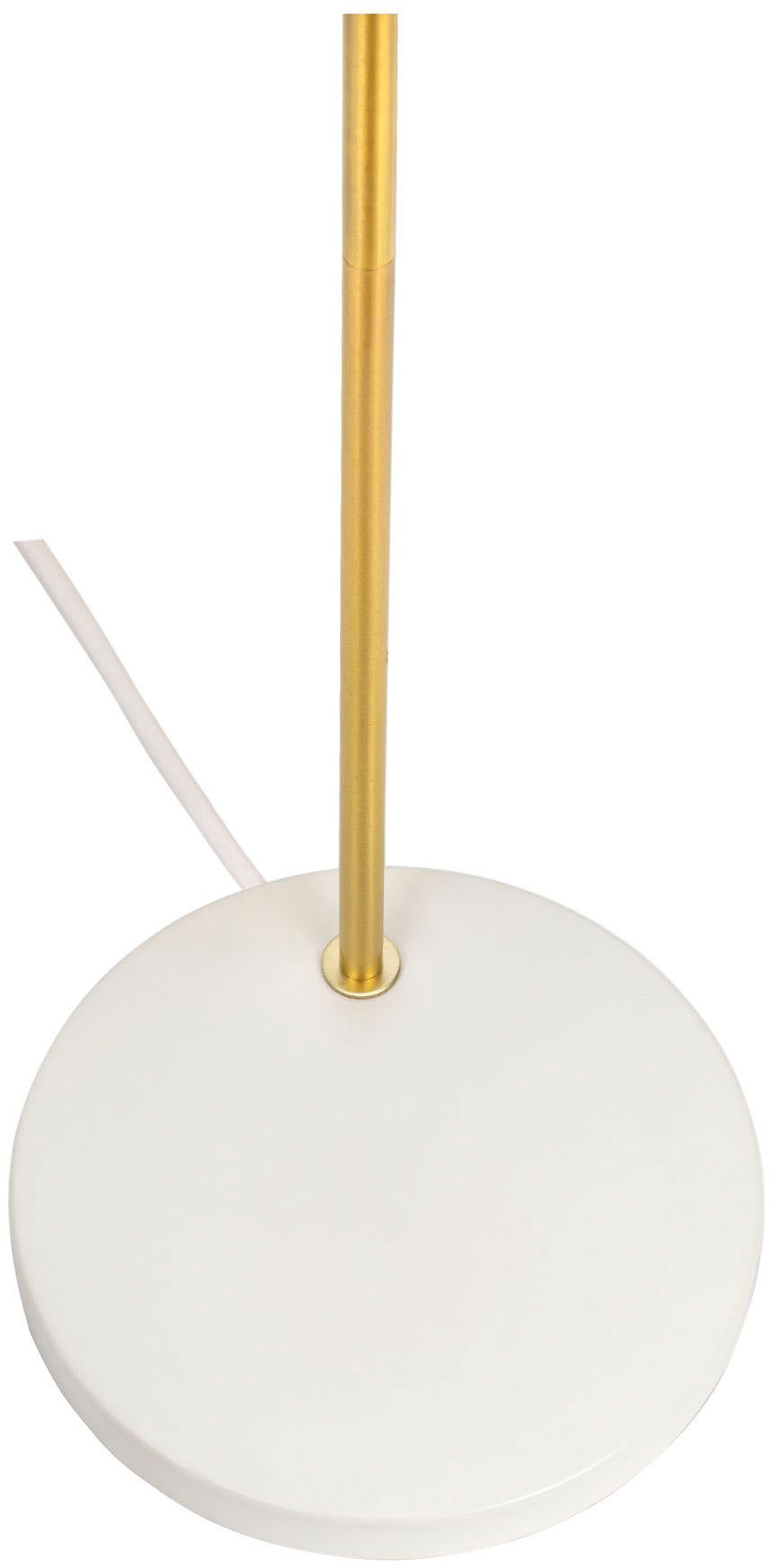 Pauleen Stehlampe »Grand Elegance«, 1 flammig, Leuchtmittel E27 | ohne Leuchtmittel, E27, Weiß, Gold, Metall