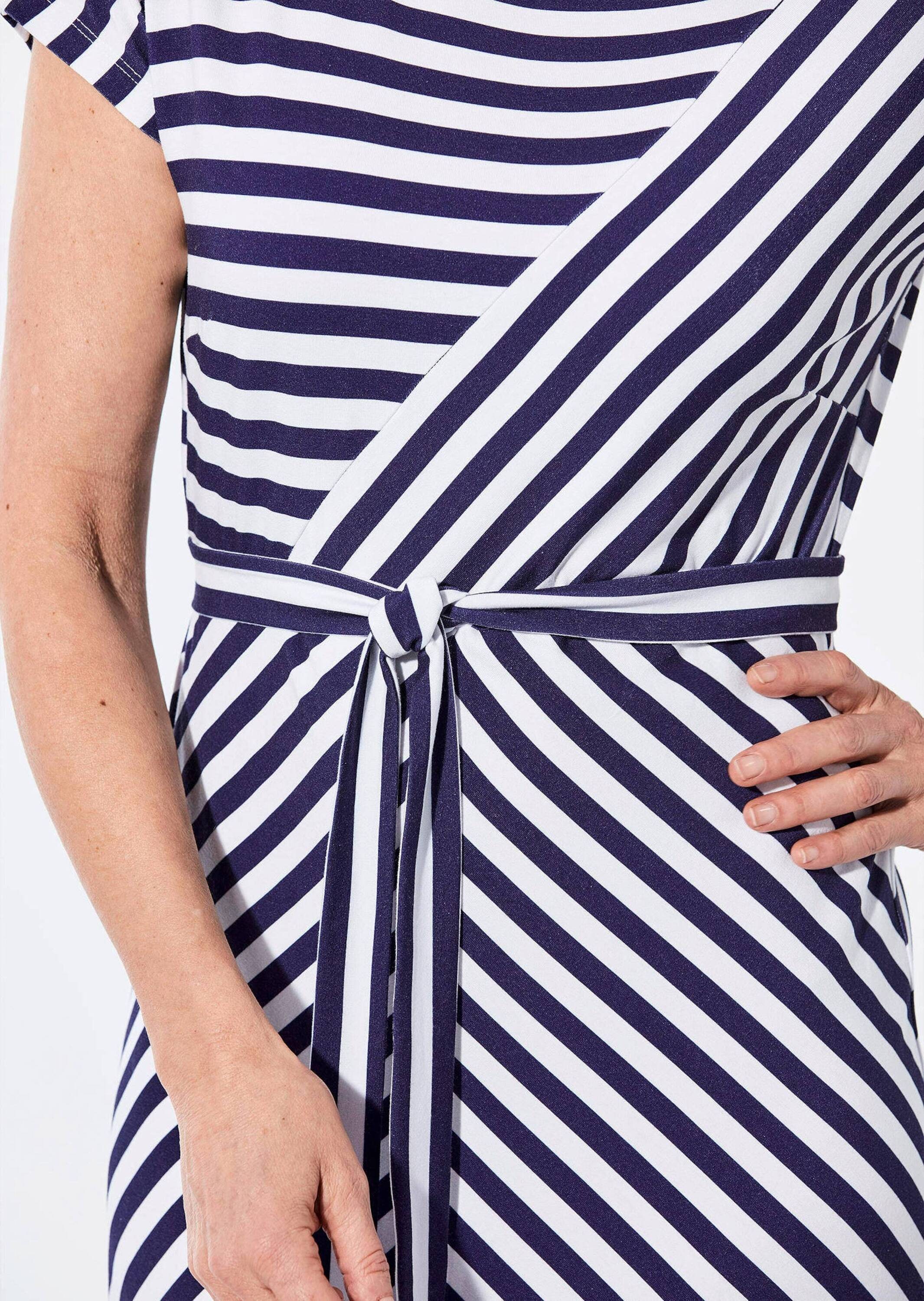 GOLDNER Sommerkleid »Kleid mit U-Boot-Ausschnitt«