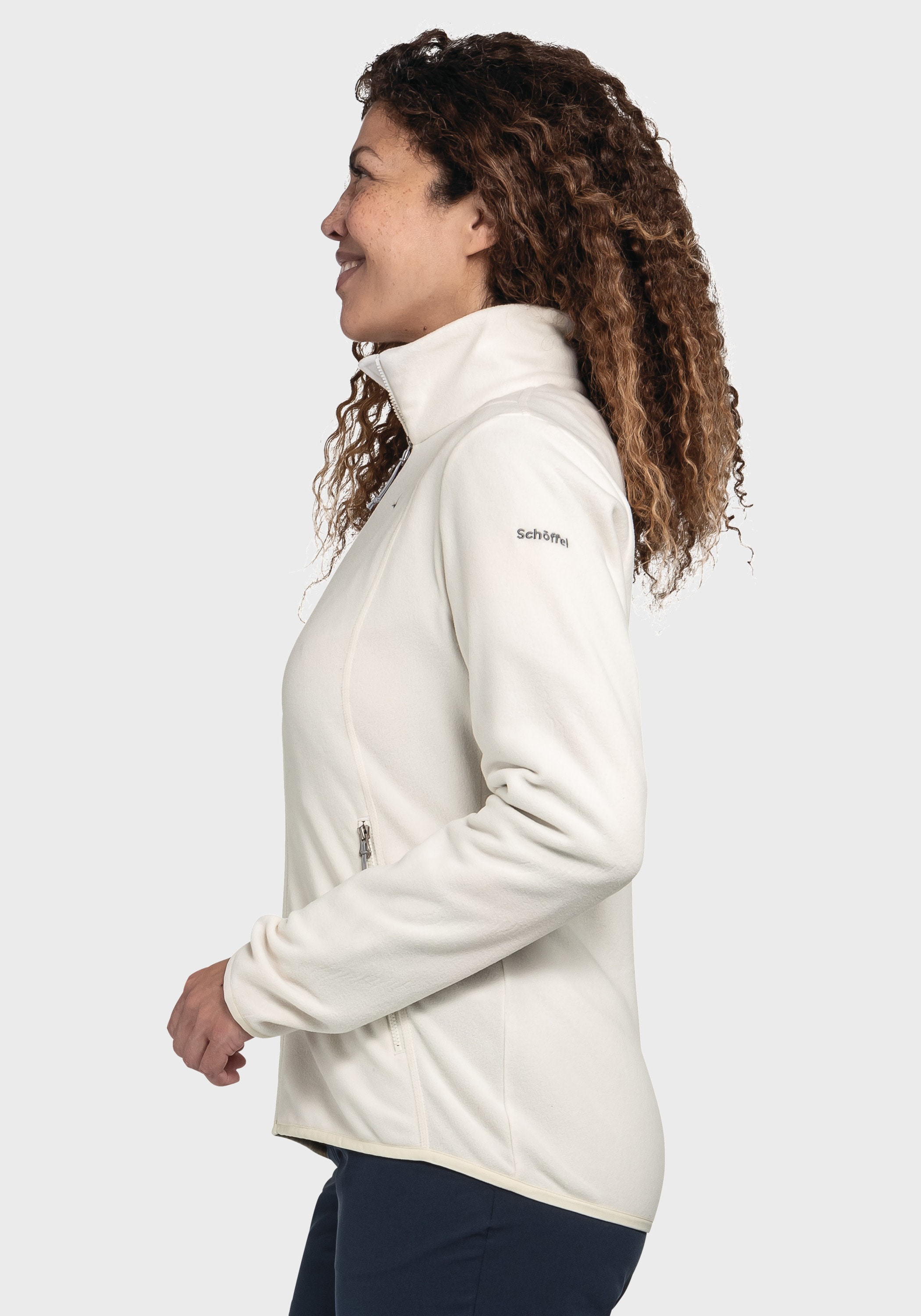 Schöffel Fleecejacke »Hiking Fleece Jk Style Ash WMS«, ohne Kapuze