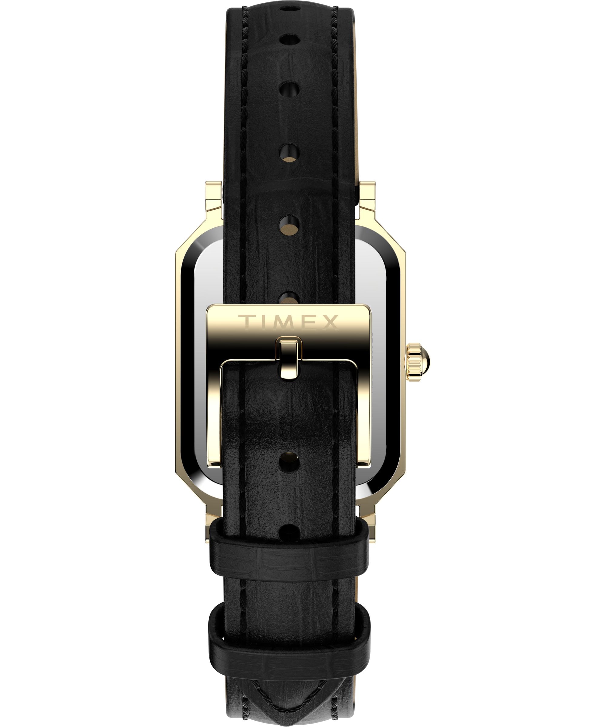 Timex Quarzuhr »Vivienne Trend« Armbanduhr, Damenuhr, Lederarmband, analog