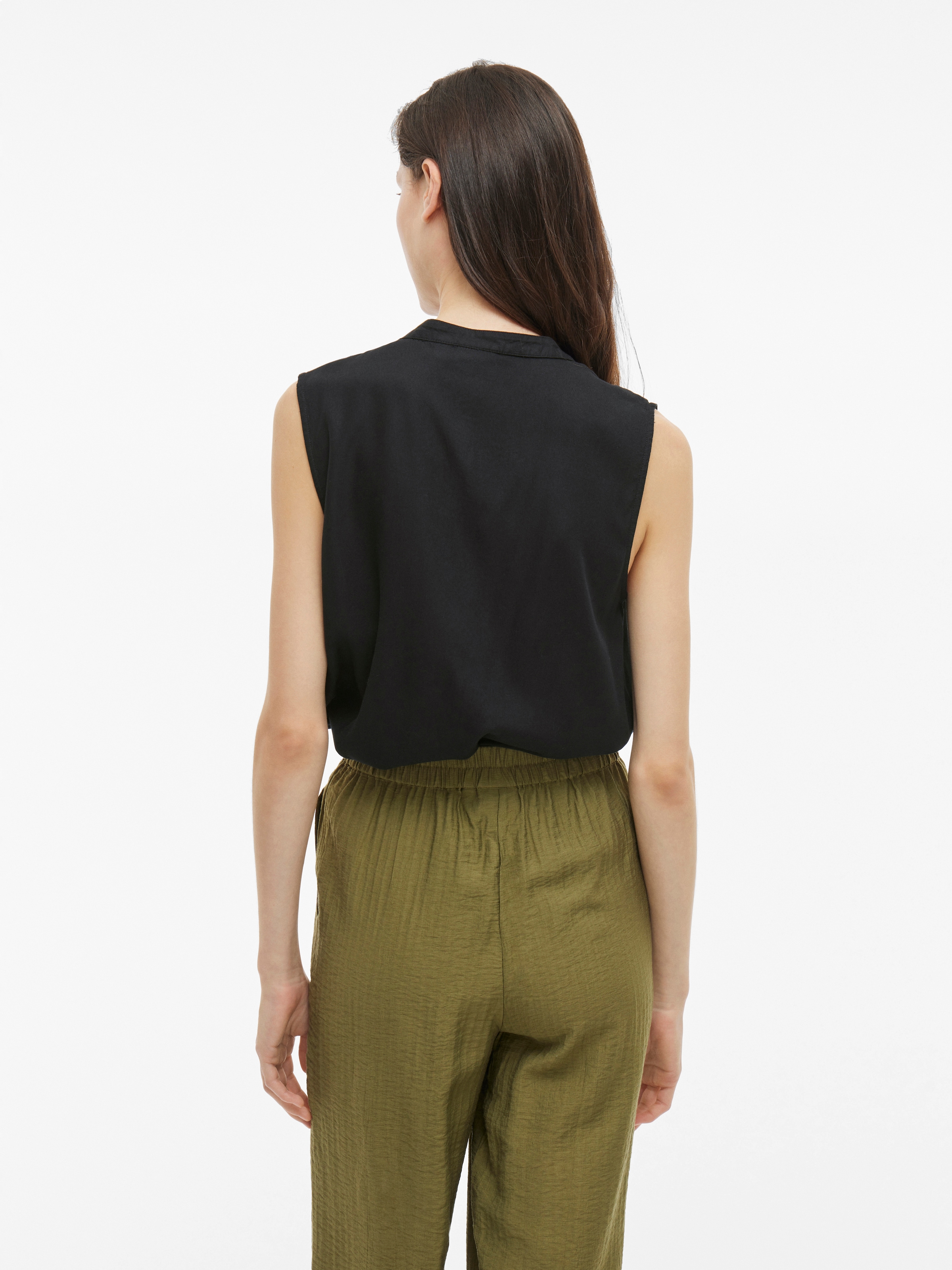 Vila Blusentop »VIROSA V-NECK S/L TOP - NOOS«