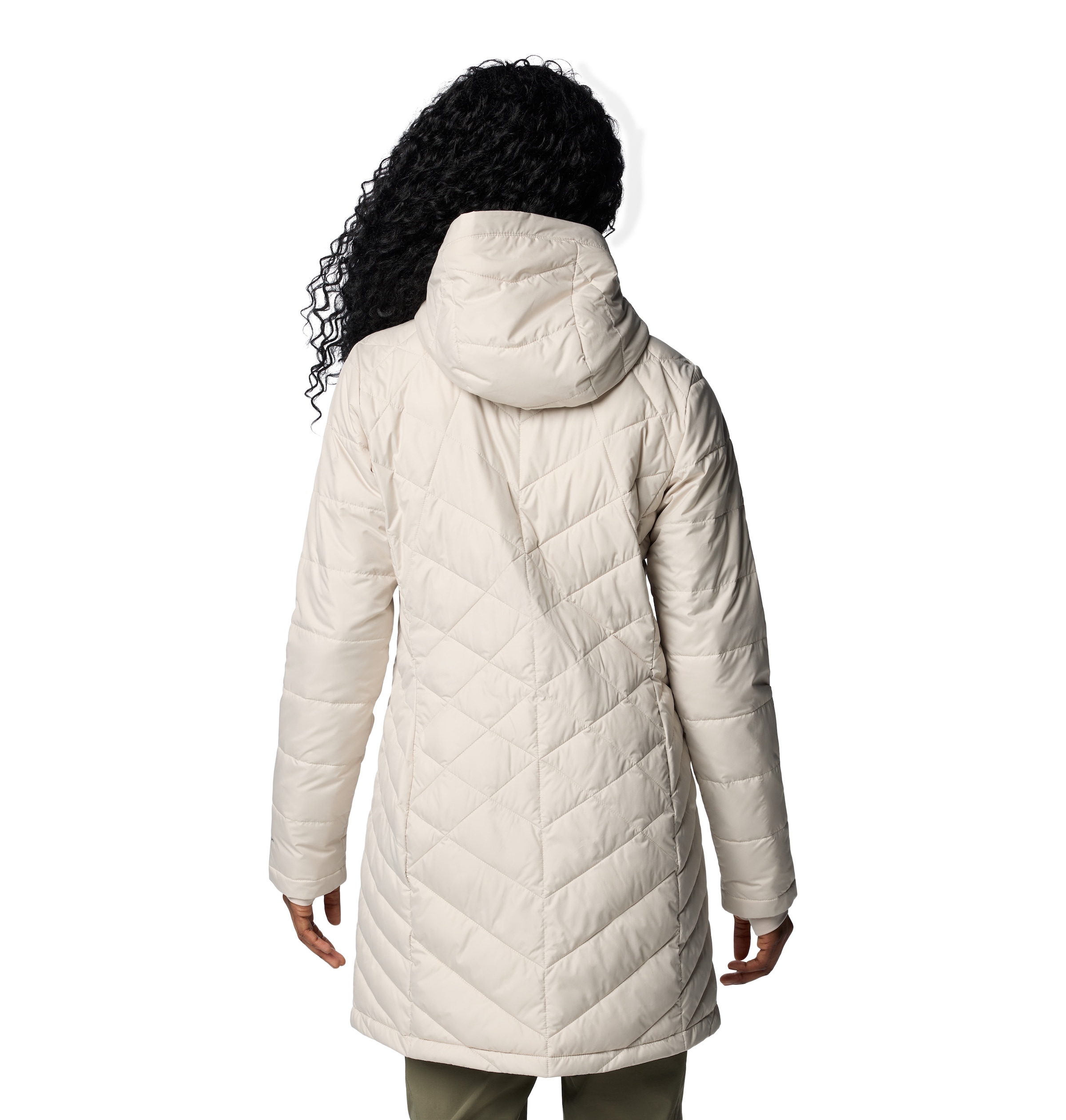 Columbia Steppjacke »Heavenly™ Long Hooded Jacket«, mit Kapuze