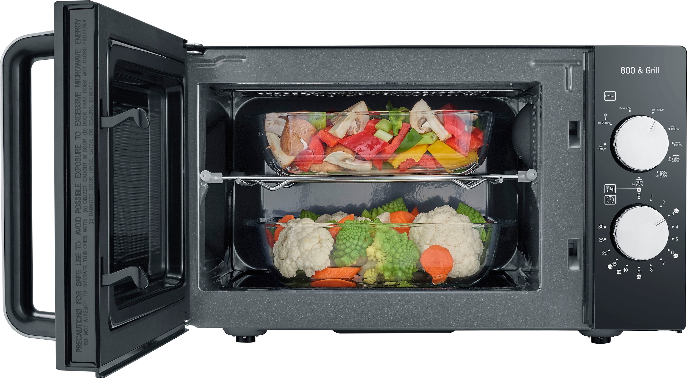 Severin Mikrowelle »MW 7762«, Mikrowelle-Grill, 800 W