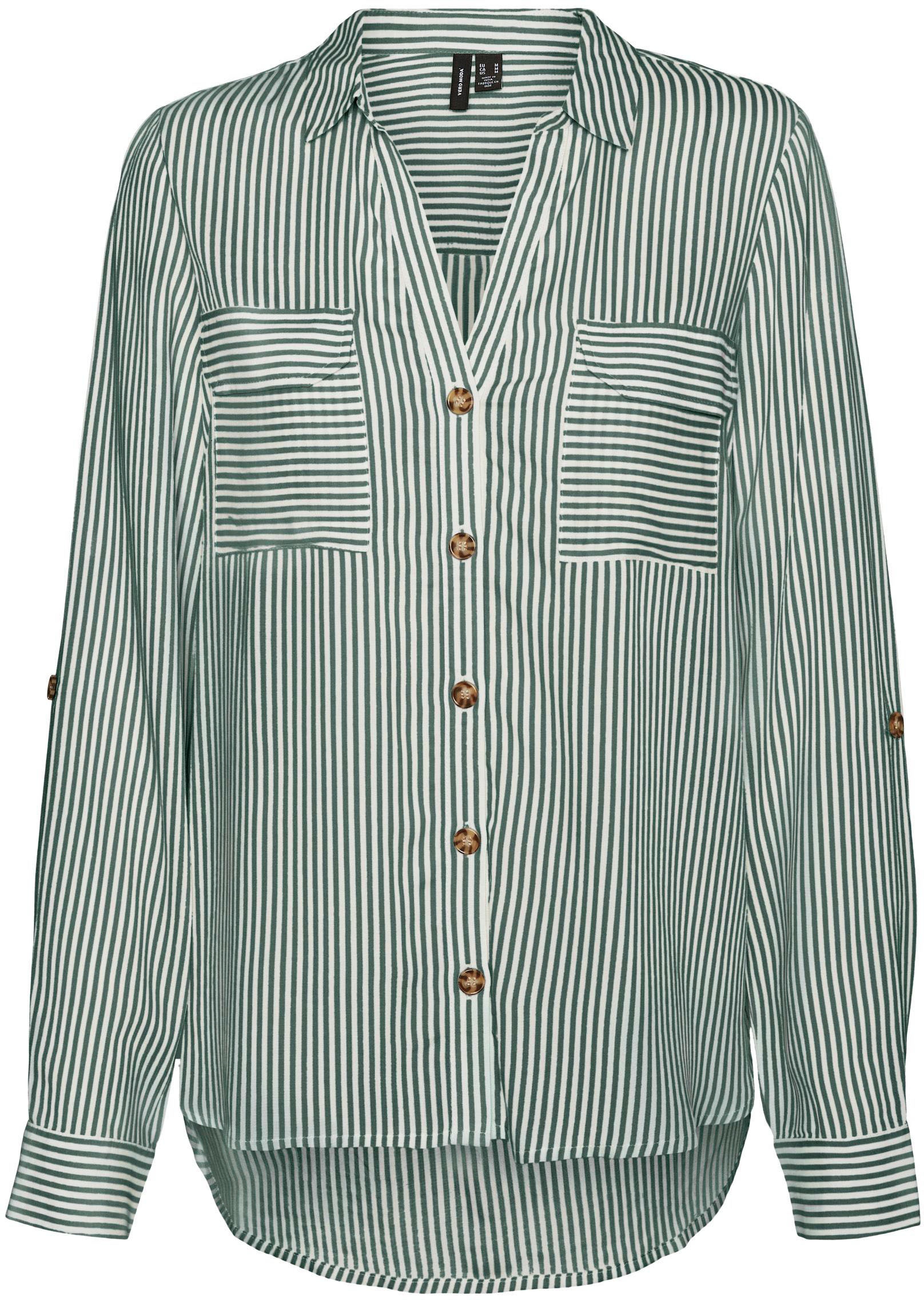 Vero Moda Hemdbluse »VMBUMPY L/S SHIRT NEW WVN GA NOOS«