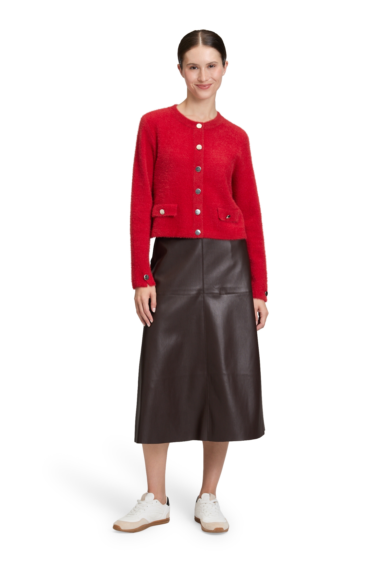 Betty Barclay Strickjacke »Casual-Strickjacke mit Knopfleiste«