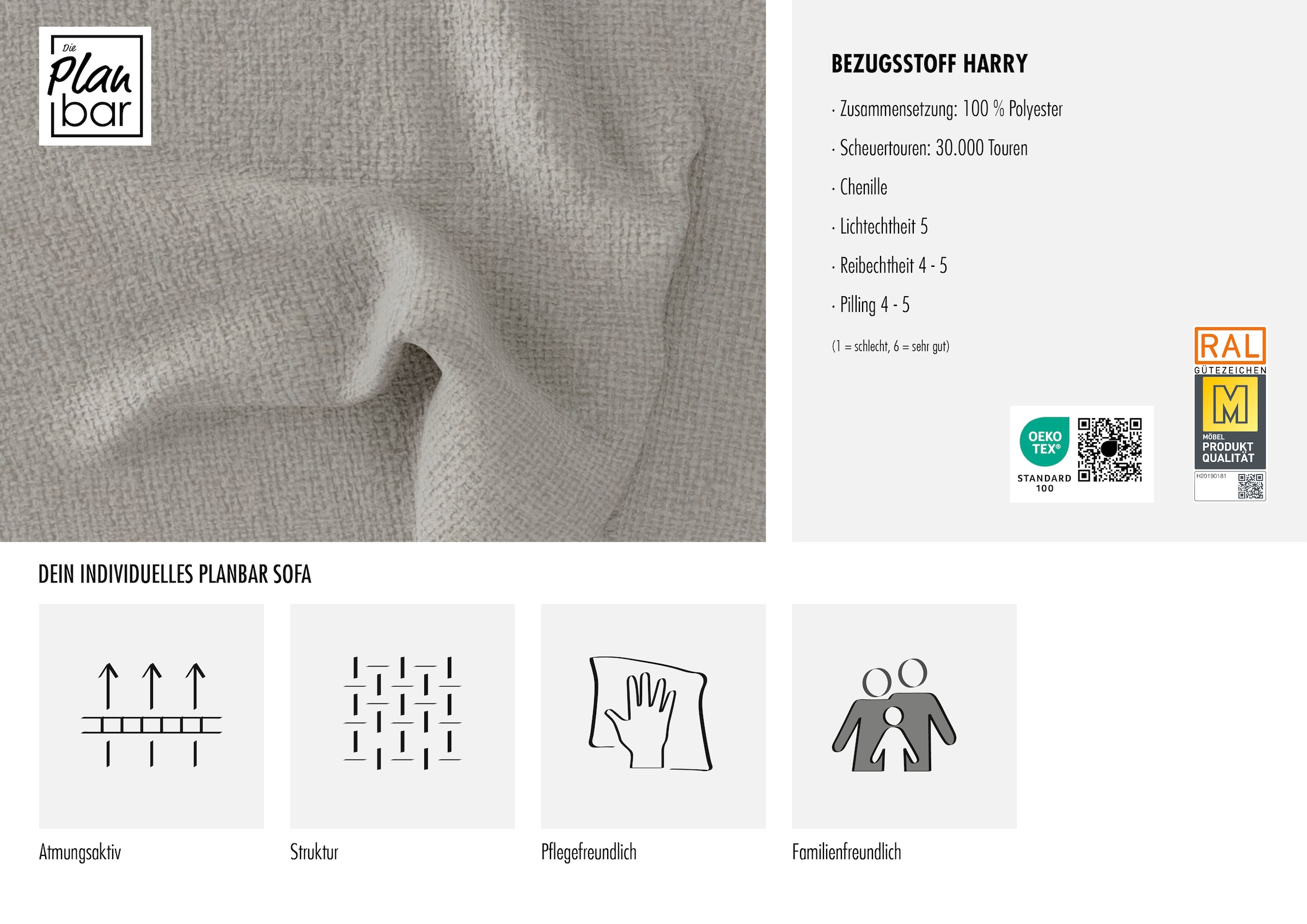 Die PlanBar Dekokissen »MP-IN24083« Kissen zum komfortabel Sitzen und entspannt Loungen