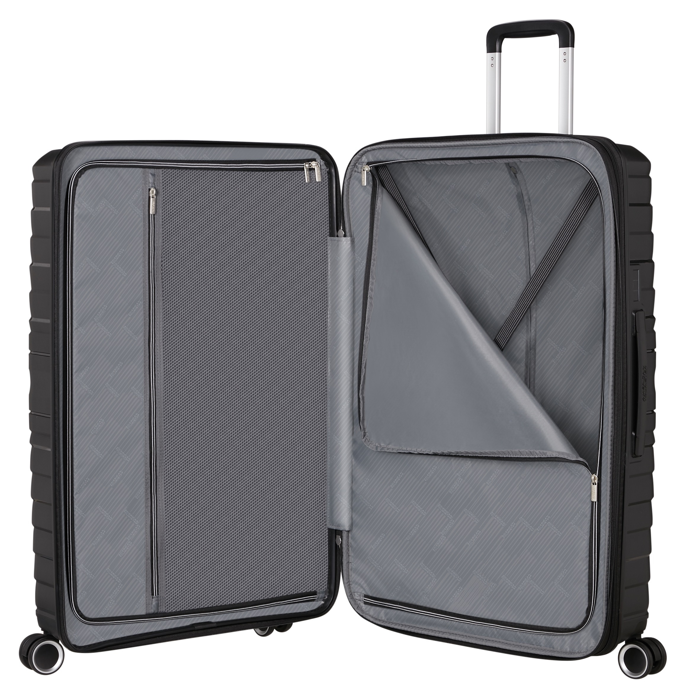 American Tourister® Hartschalen-Trolley »FLYTWIST, verschiedene Größen und Farben«, 4 Rollen, Hartschalen-Koffer personalisierbar Volumenerweiterung