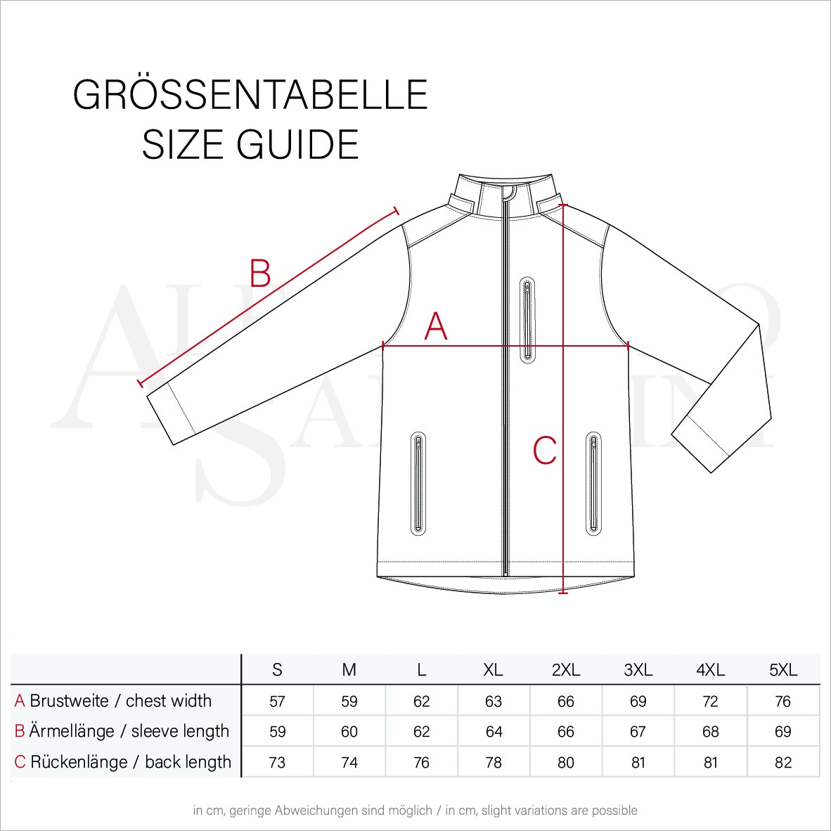 Alessandro Salvarini Softshelljacke »A. Salvarini Herren Softshell Jacke AS098«
