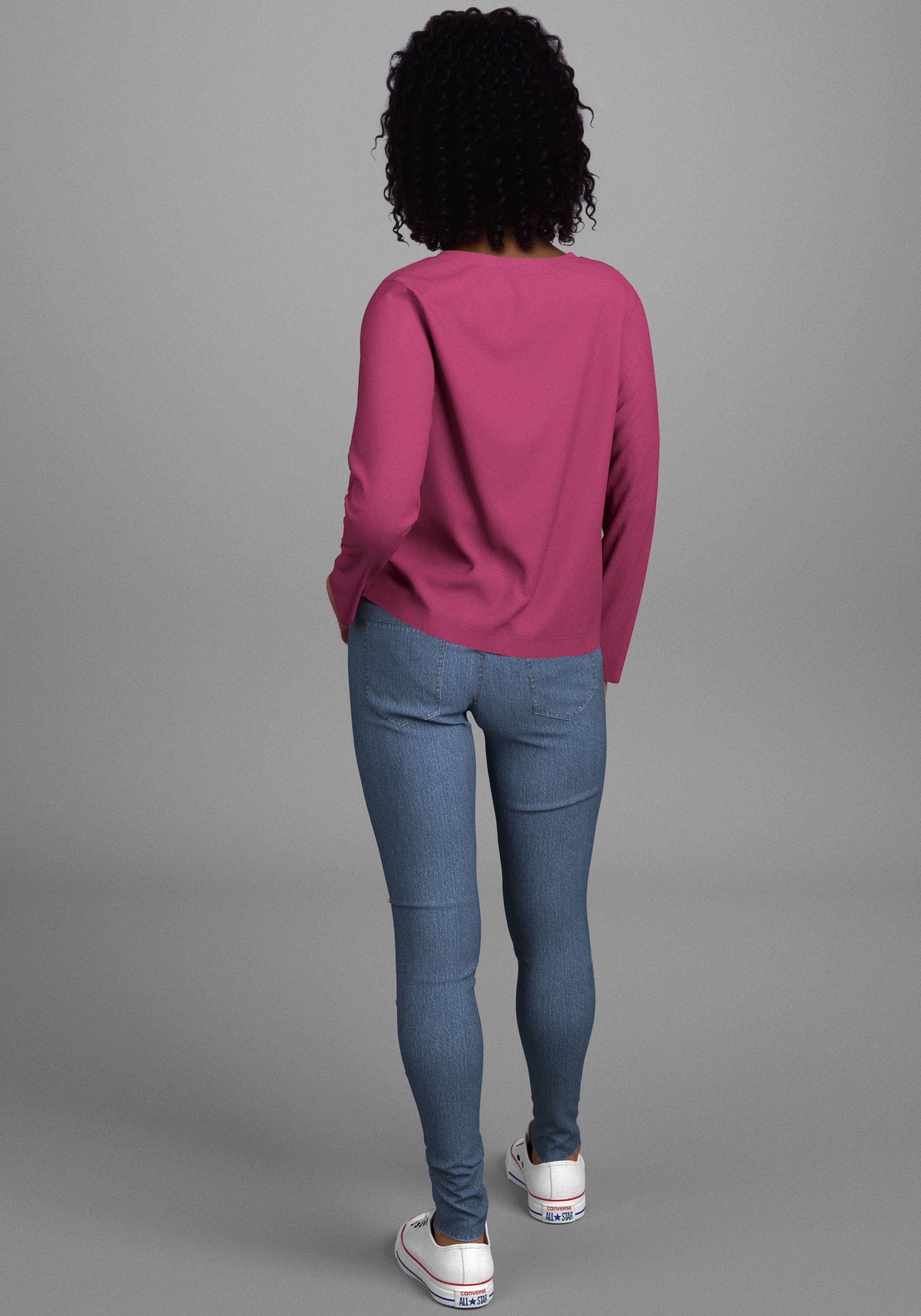 KIDSWORLD Langarmshirt »Spruch: &duso?« Lässiger Sprüche-Print