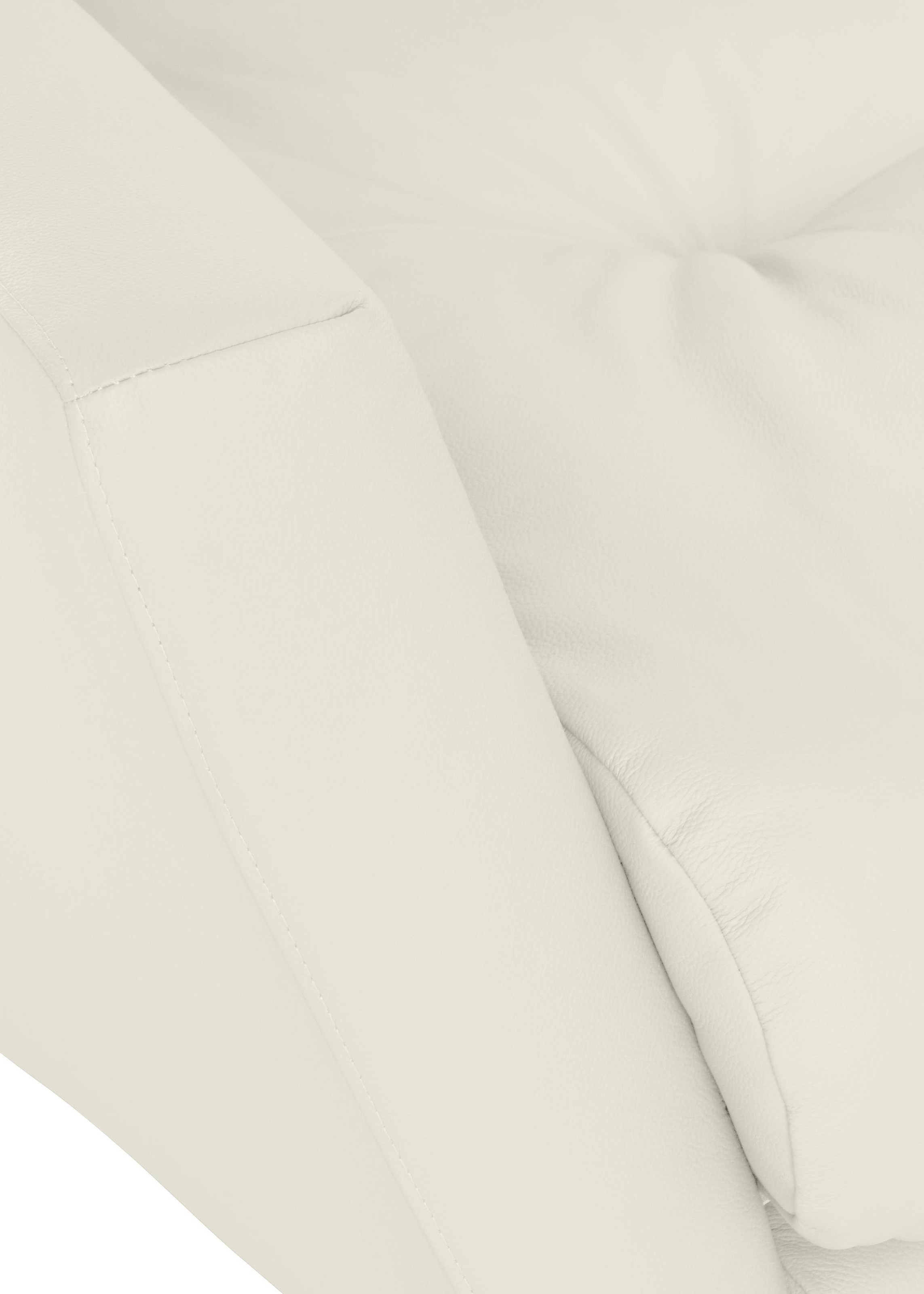 W.SCHILLIG Big-Sofa »softy«, mit dekorativer Heftung im Sitz, Füße Chrom glänzend