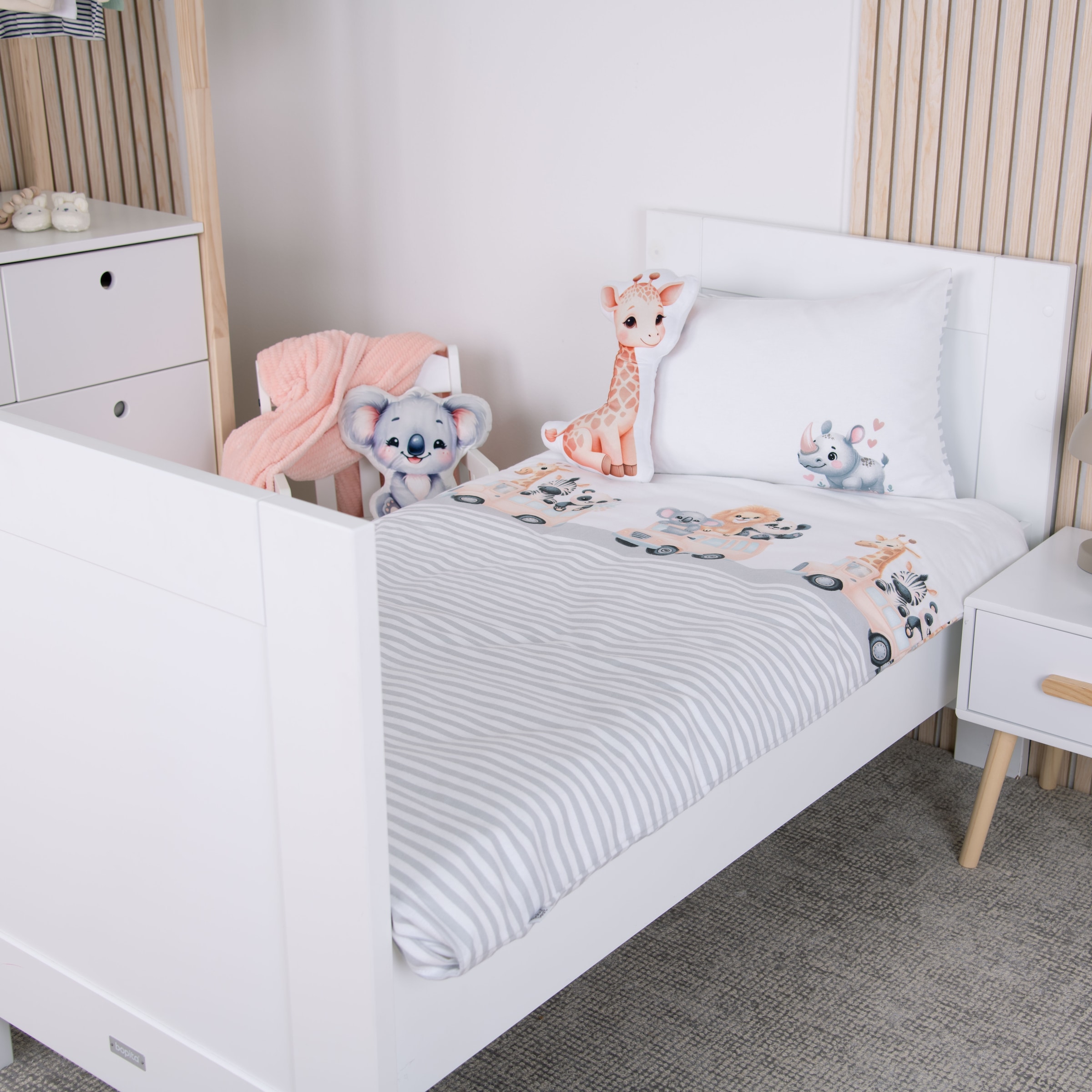 Baby Best Babybettwäsche »babybest Adventure Buddies« 2 Stk. tlg.