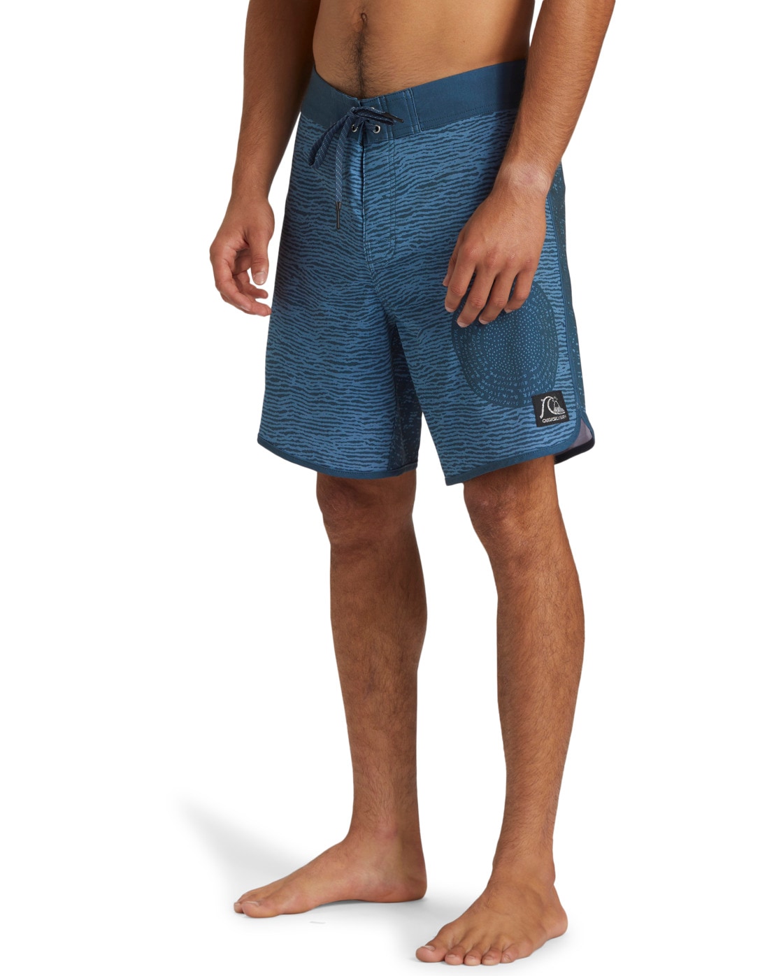 Quiksilver Boardshorts »Scallop Blank Canvas 18"«