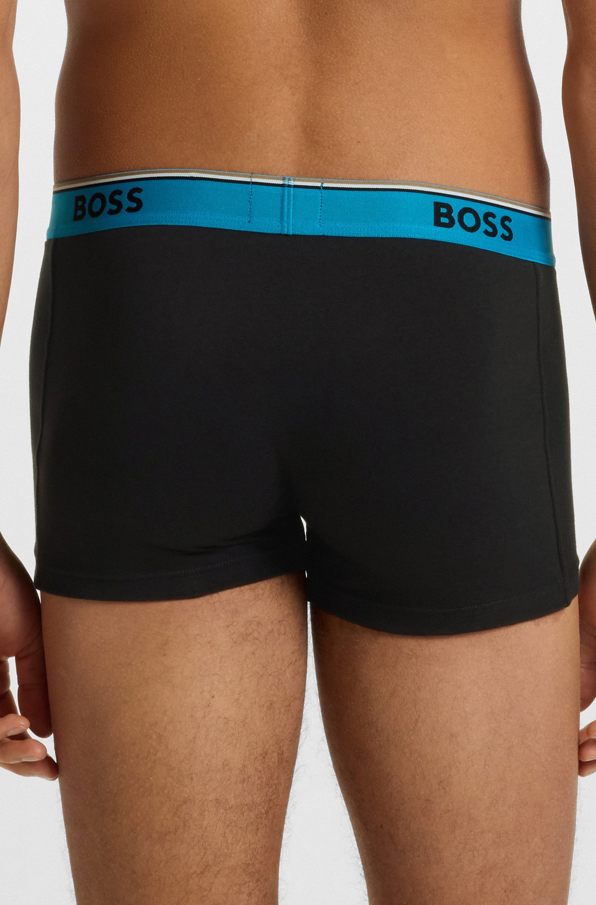 BOSS Trunk »3P Power«, (Packung, 3 St.), mit BOSS Schriftzug auf dem Bund