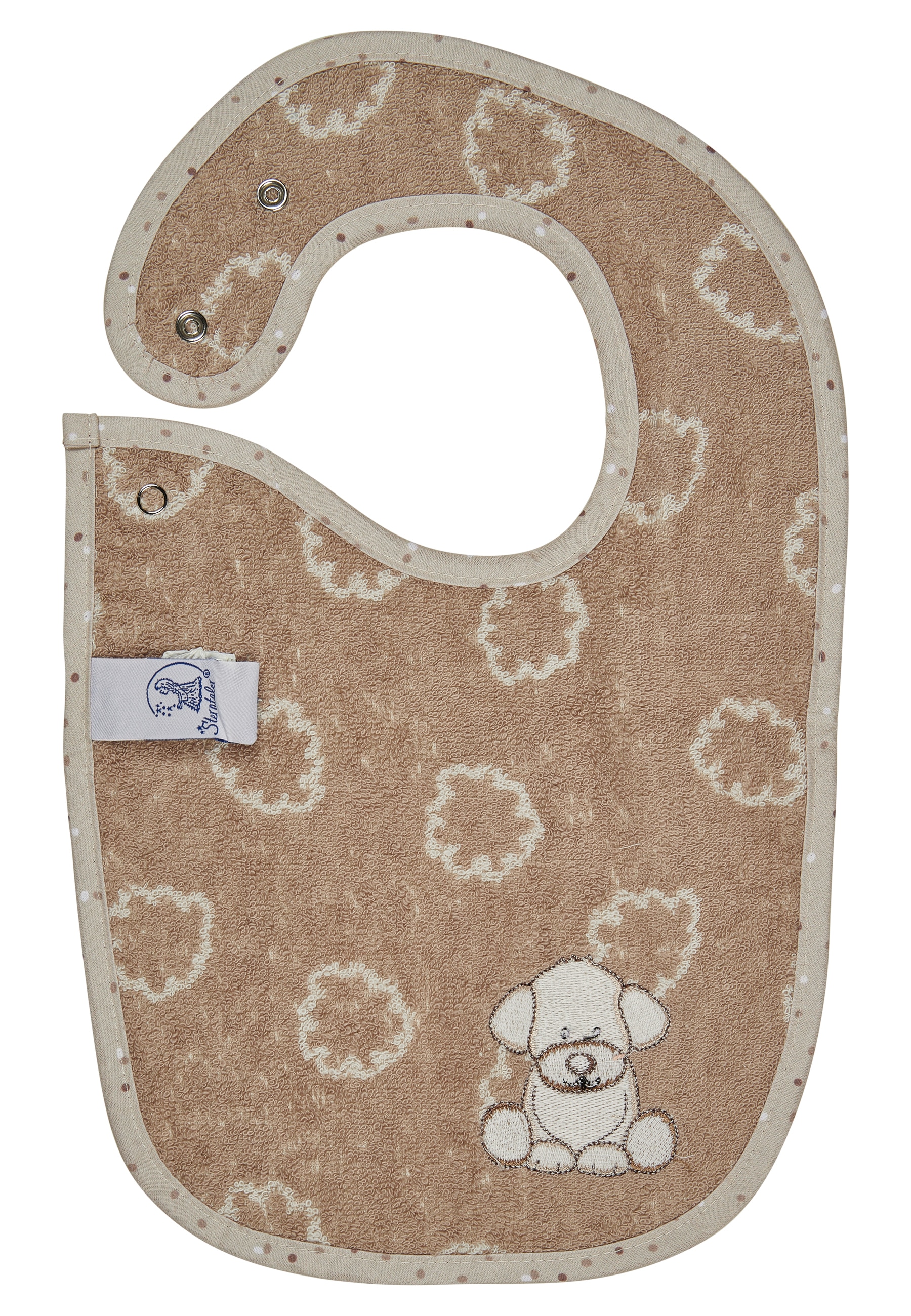 Sterntaler® Lätzchen »Lätzchen Druckknopf HUND Lucky«